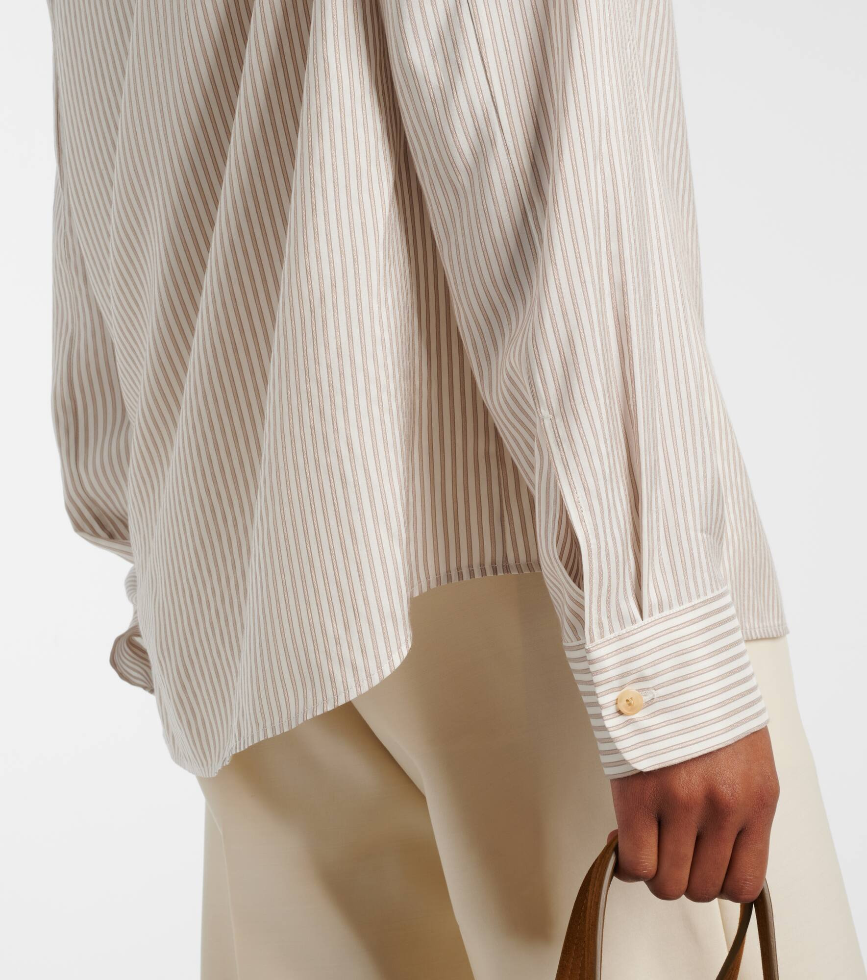 Agro striped silk shirt - 5