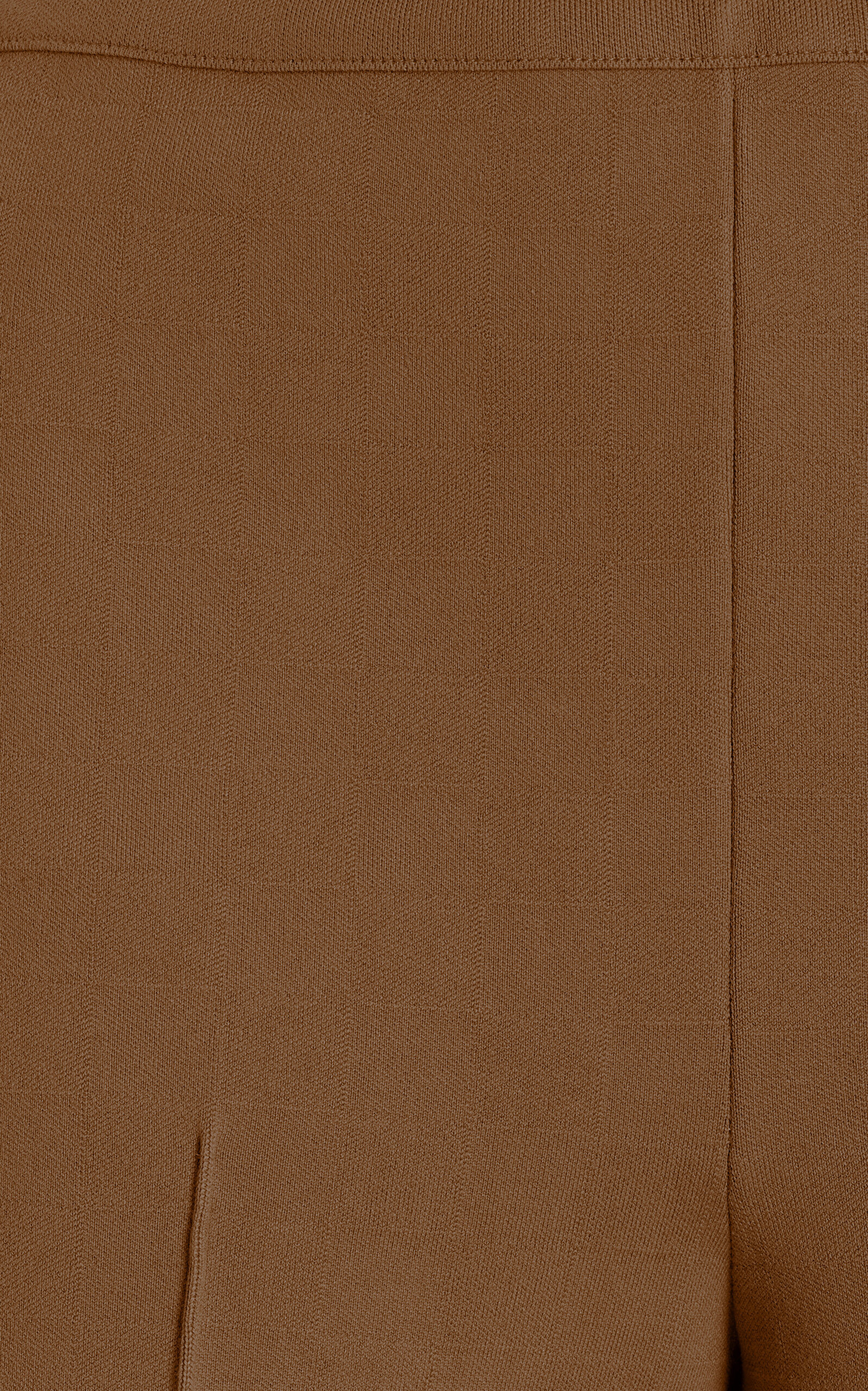 Exclusive Kick Flared Stretch-Cotton Knit Pants brown - 6