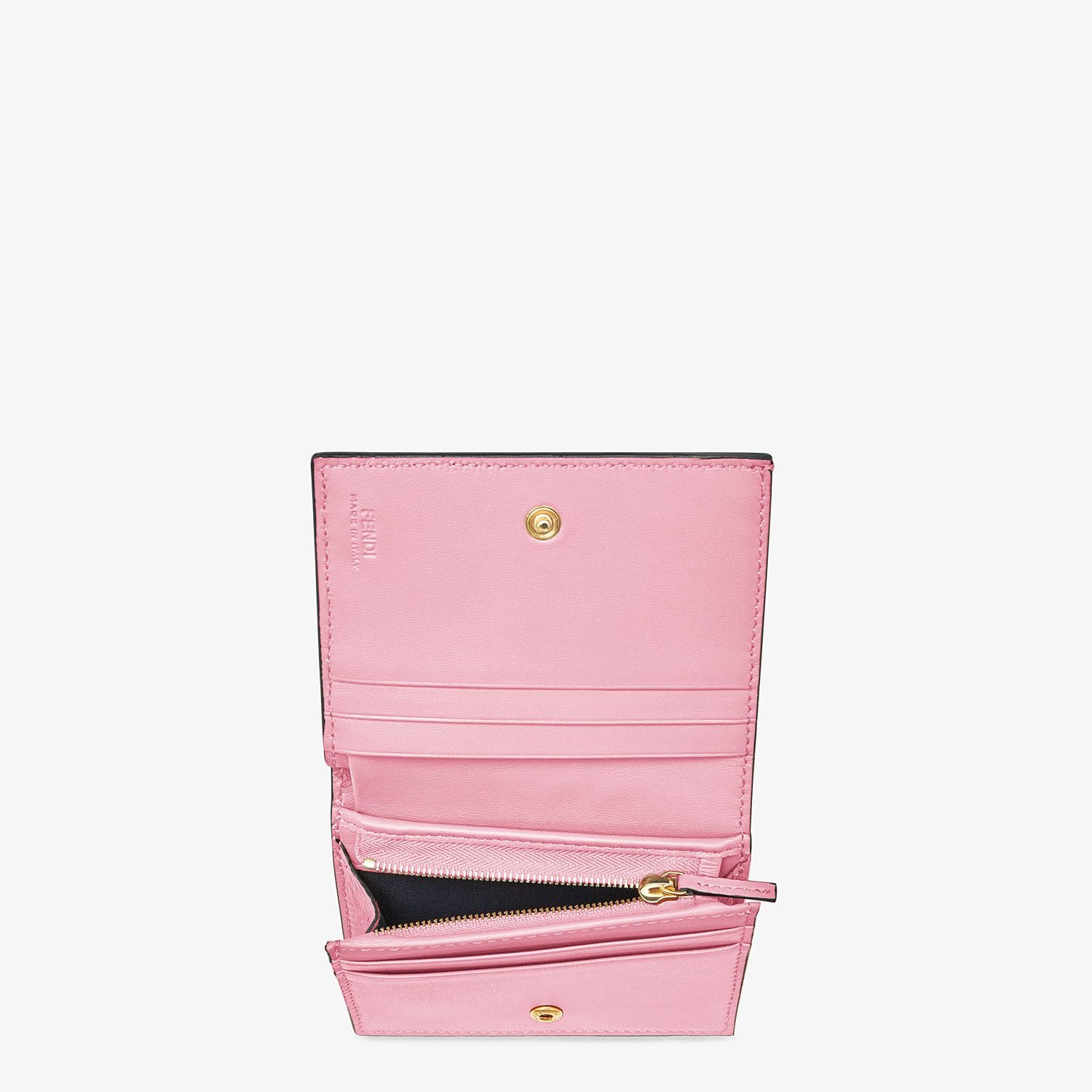 Pink nappa leather wallet - 3