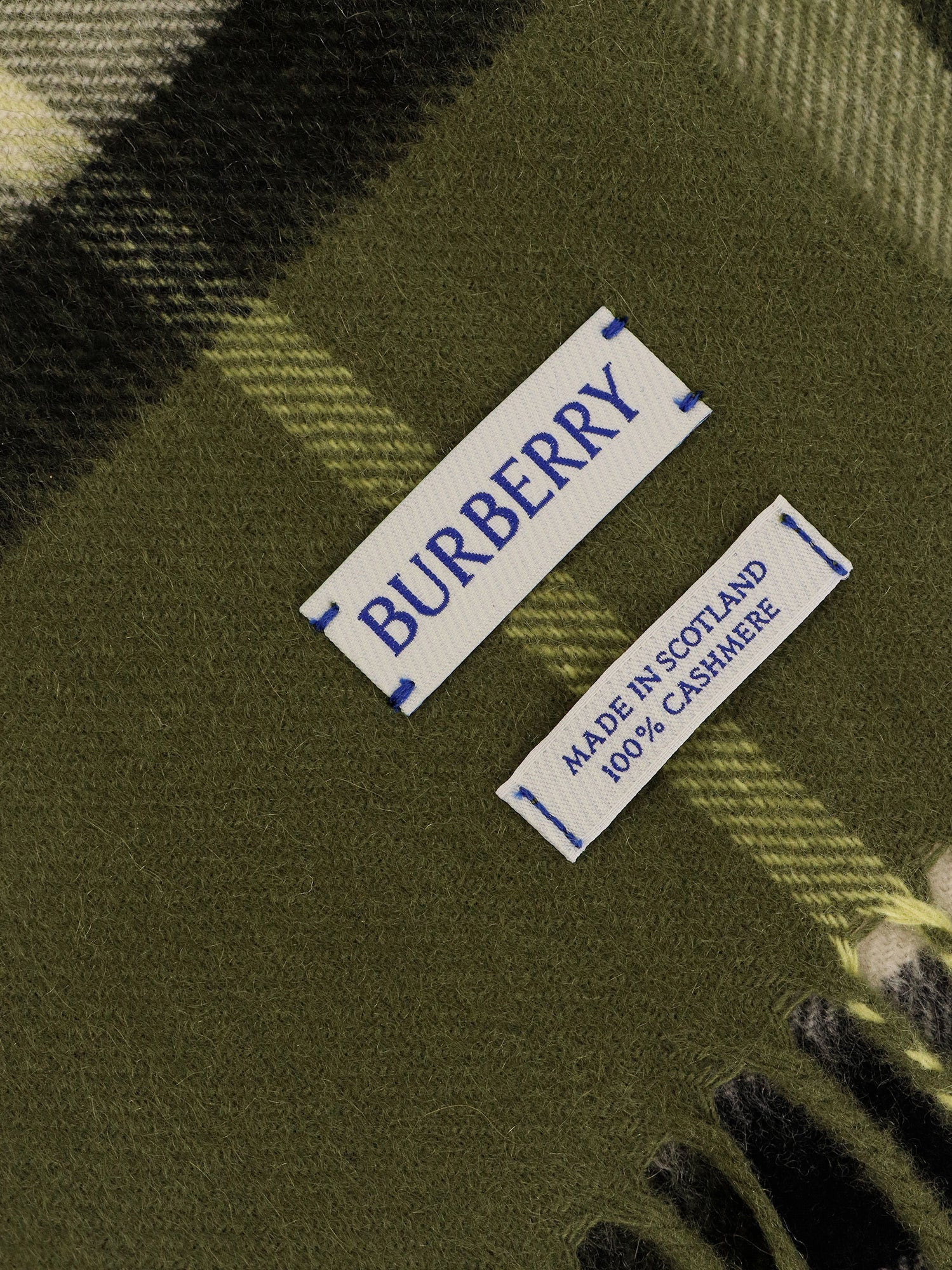 Burberry Men Giant Check Cashmere Scarf - 3
