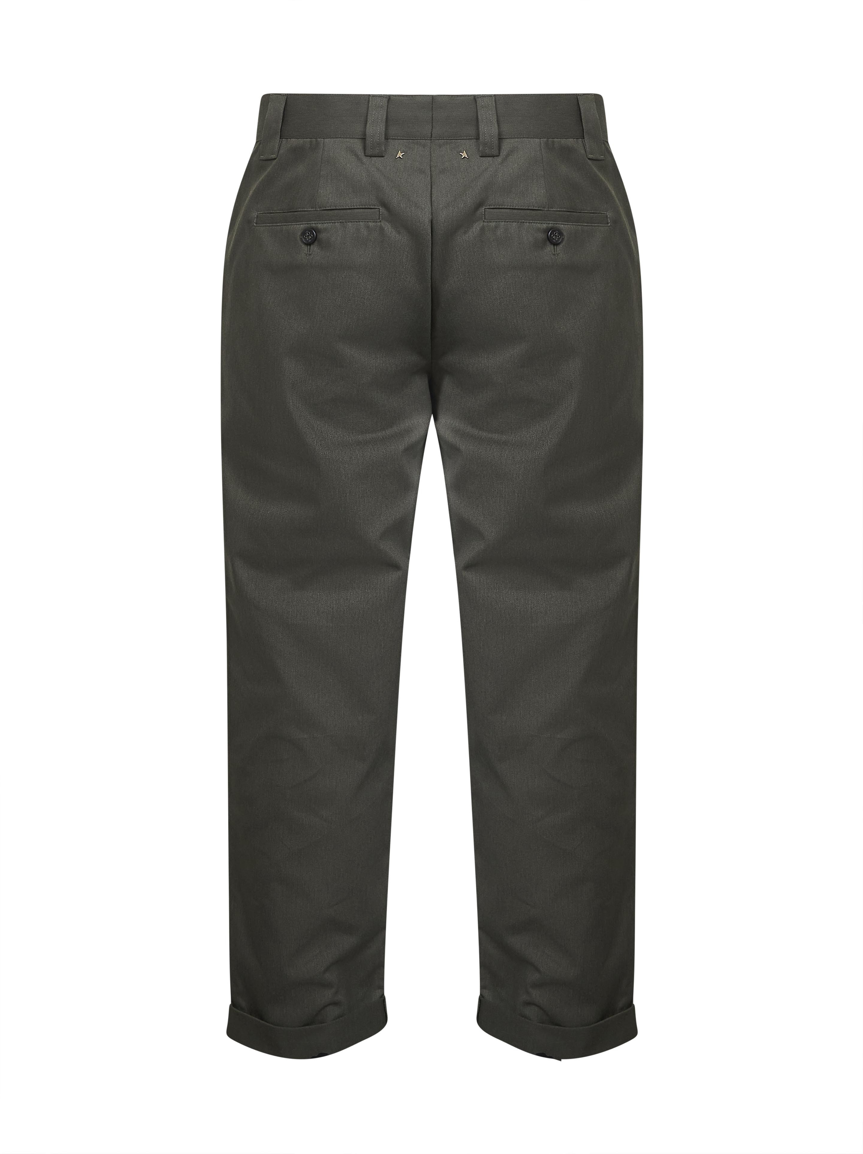 Green Golden Collection chino trousers - 2