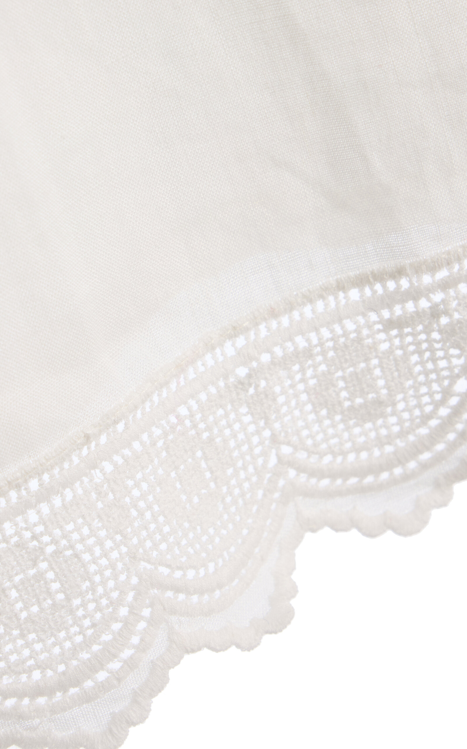 Grace Ramie Mini Dress white - 5