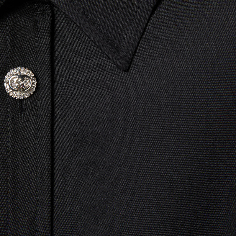 Dry silk wool dress 5