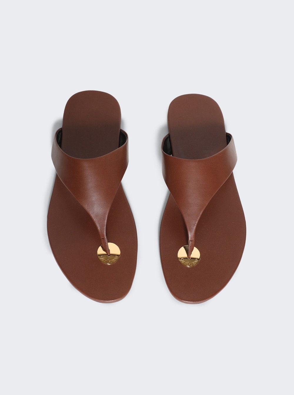 Kouros Slide Sandals Brown - 5