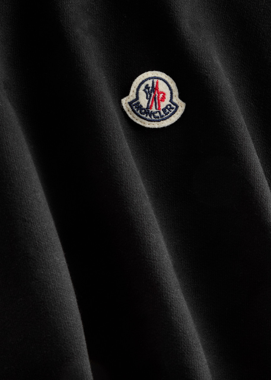 Moncler Logo-appliquéd Hooded Cotton Sweatshirt - 5