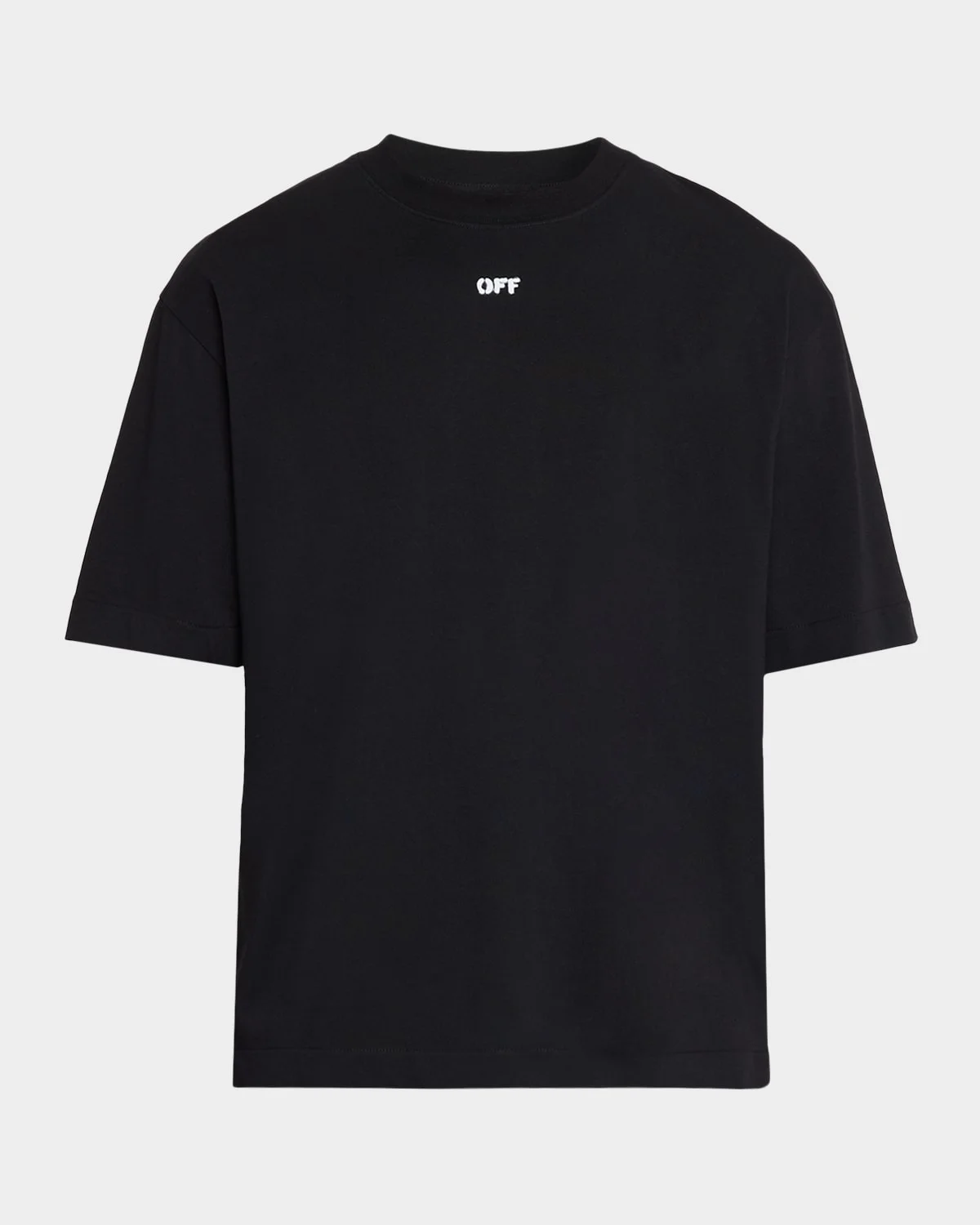 Men's Cotton Small Logo and Arrows Graphic Crewneck T-Shirt - 1