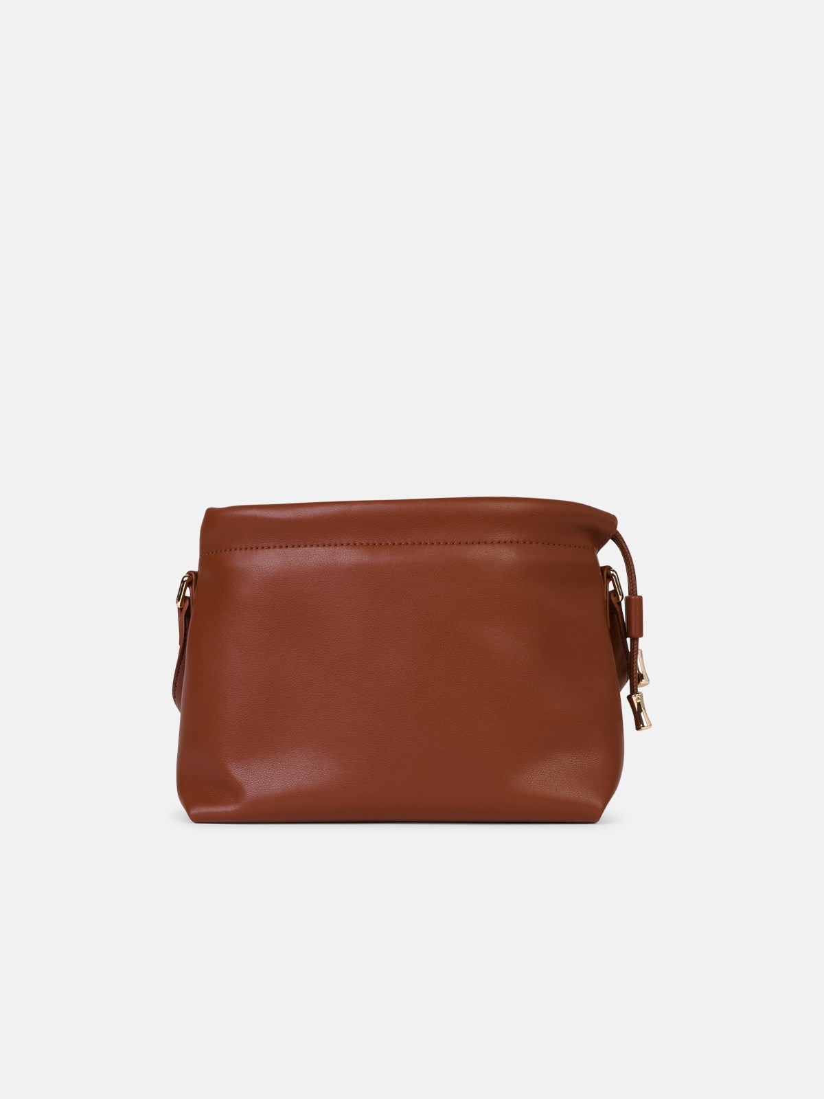 SMALL 'NINON' CROSSBODY BAG IN HAZELNUT ECO-LEATHER - 3