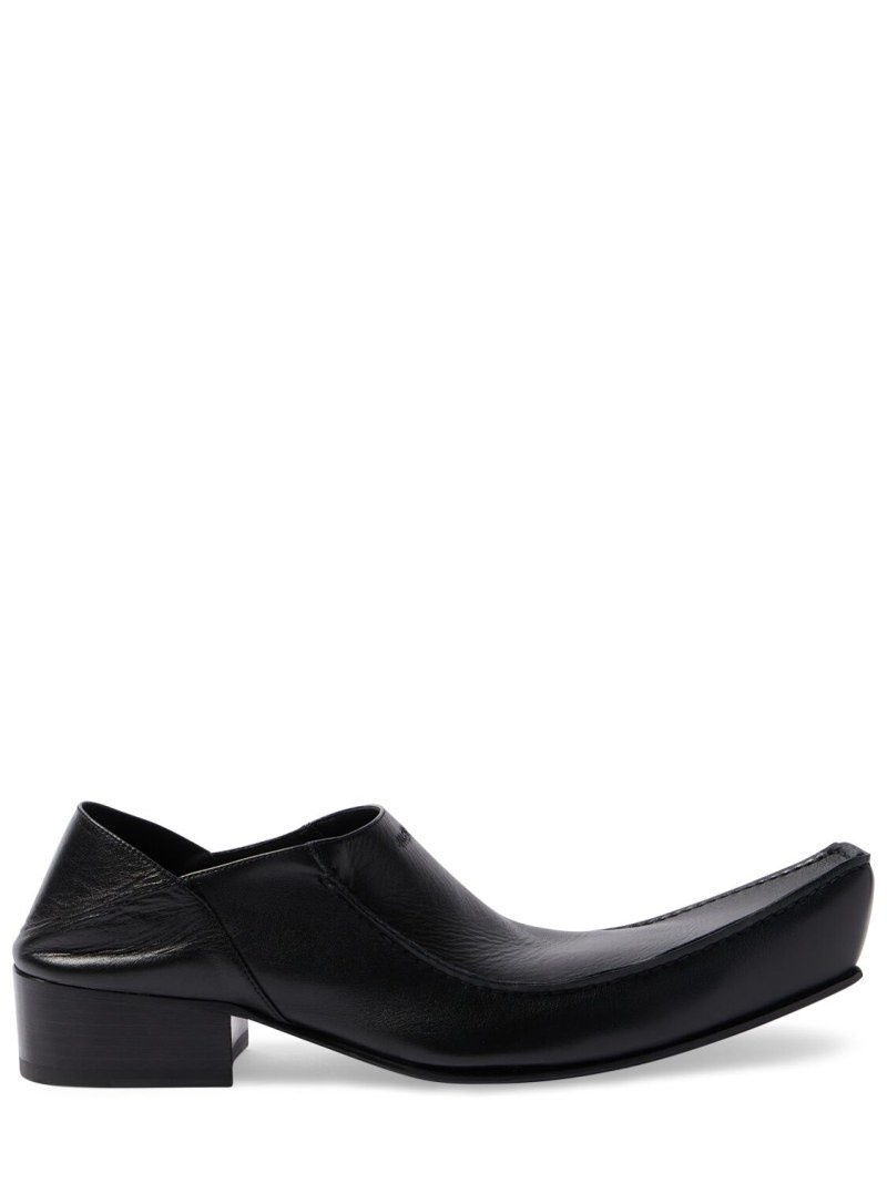 BALENCIAGA Romeo leather mules | luisaviaroma | REVERSIBLE