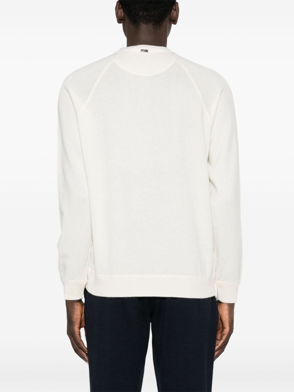 long-sleeve cashmere jumper - 4
