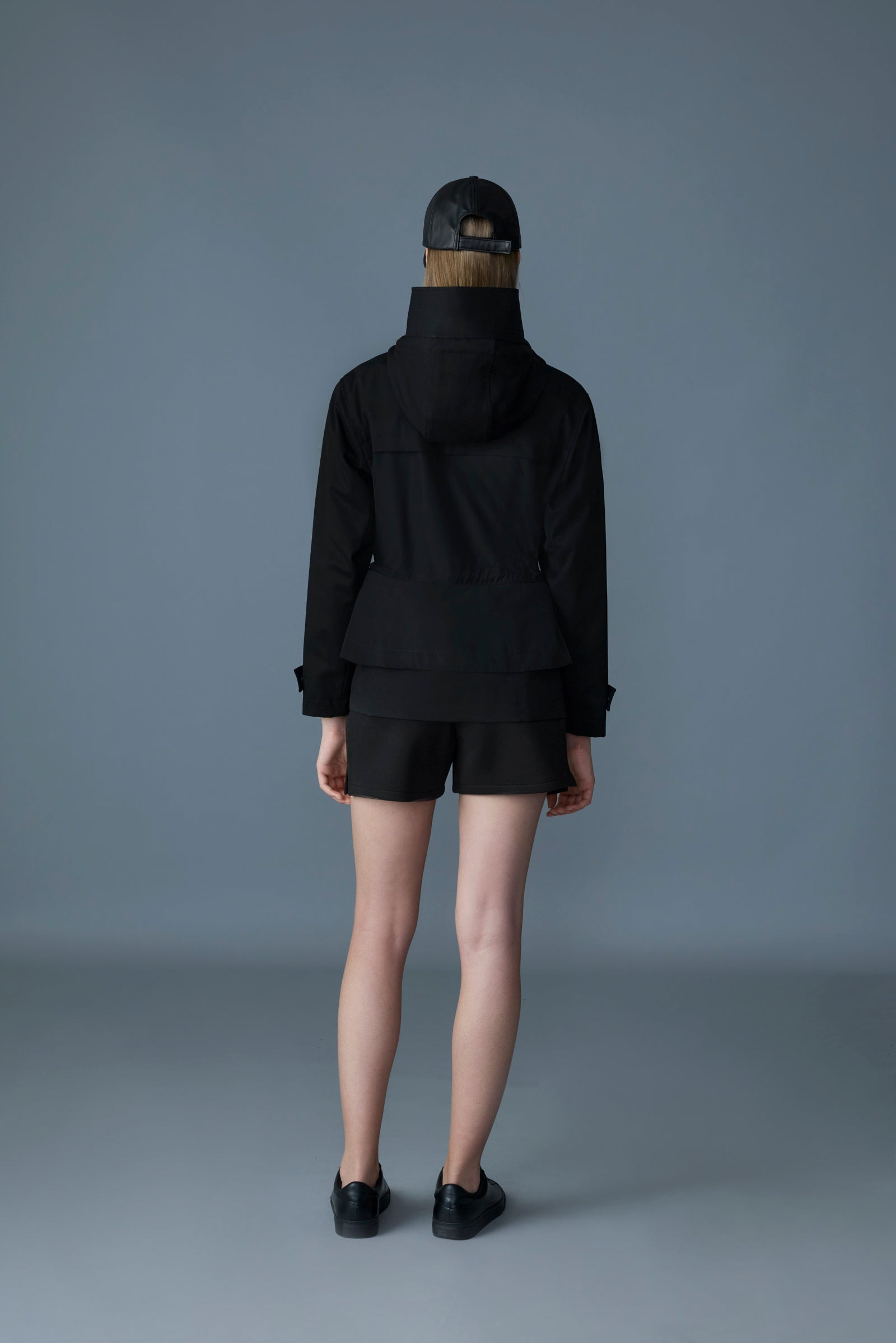 KAORI-LVS Hybrid jacket with peplum detail - 4