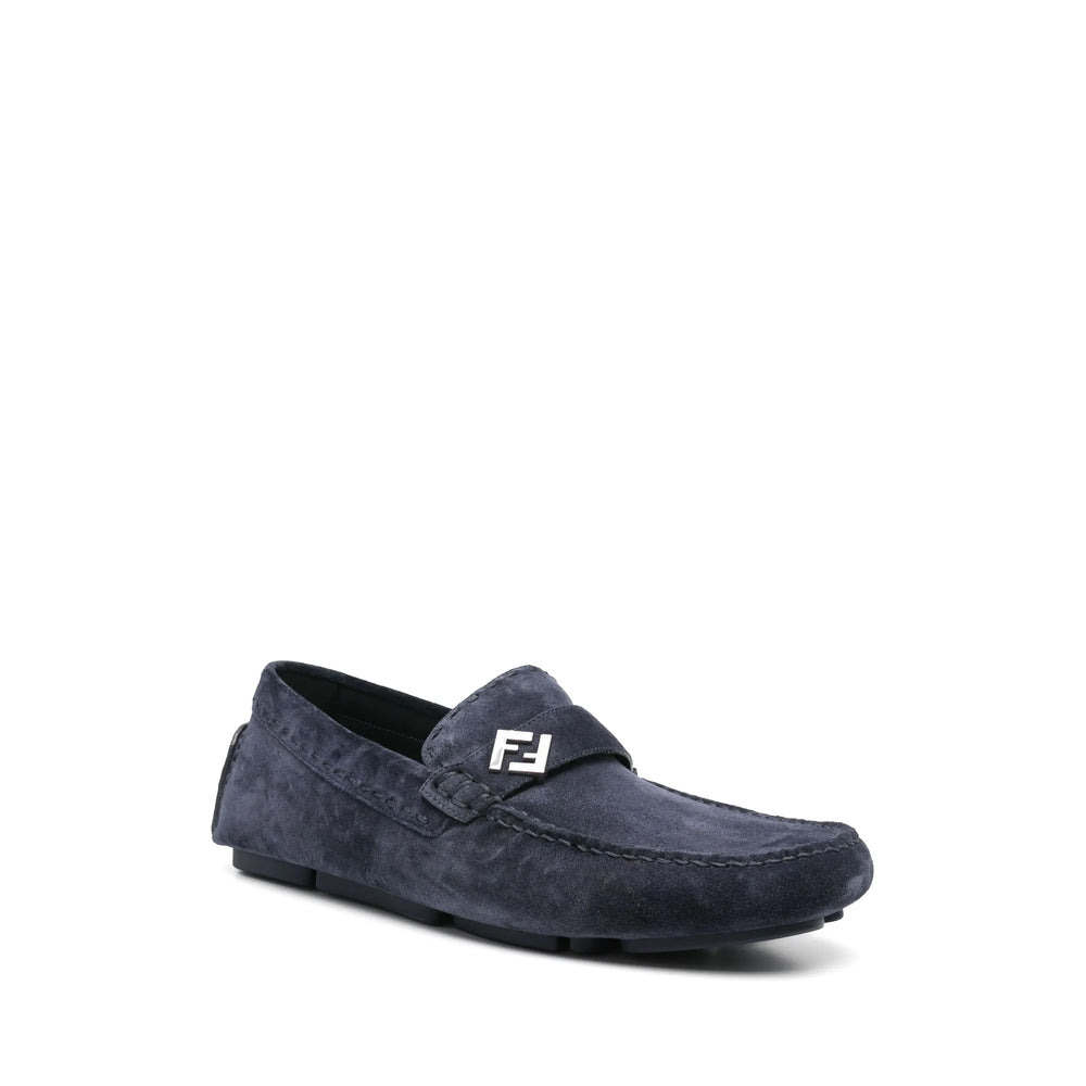 Fendi Blue Loafers Men - 2