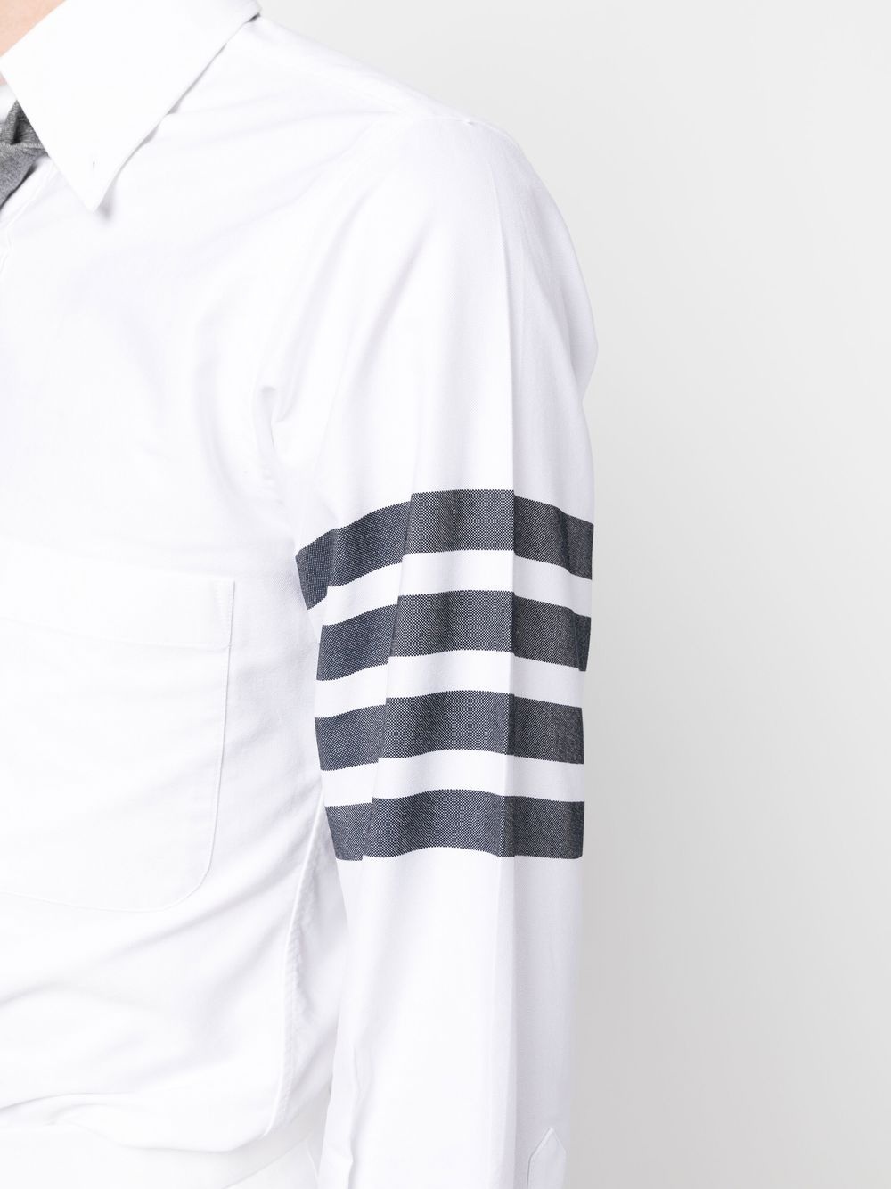 4 Bar Stripe cotton shirt - 5