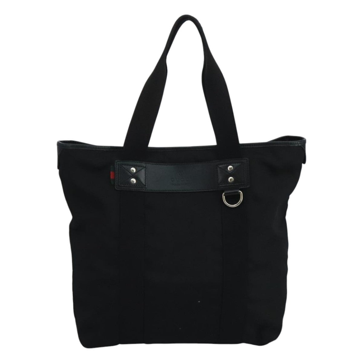 GUCCI Tote Bag Canvas Black - 2