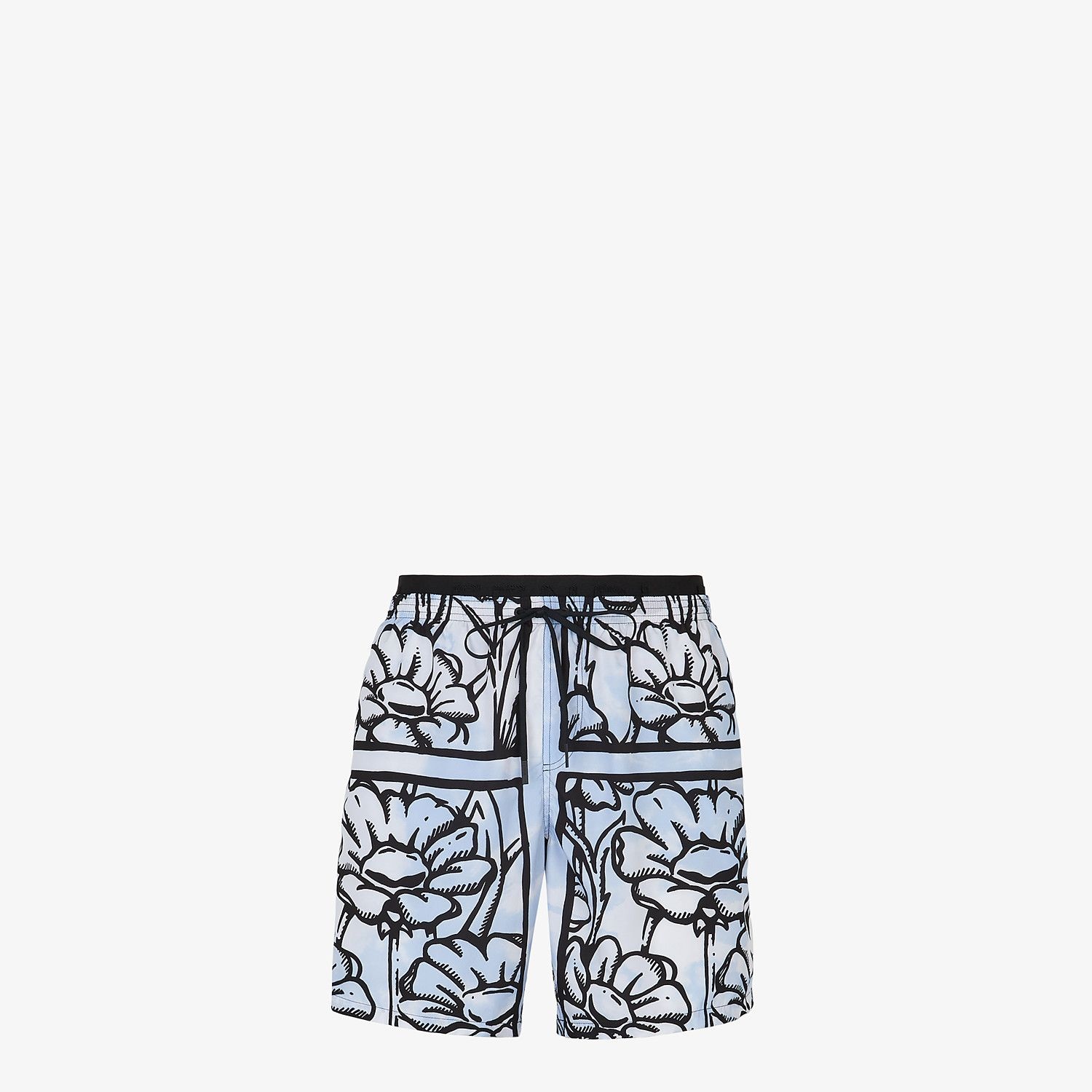 Fendi Roma Joshua Vides tech fabric shorts - 1