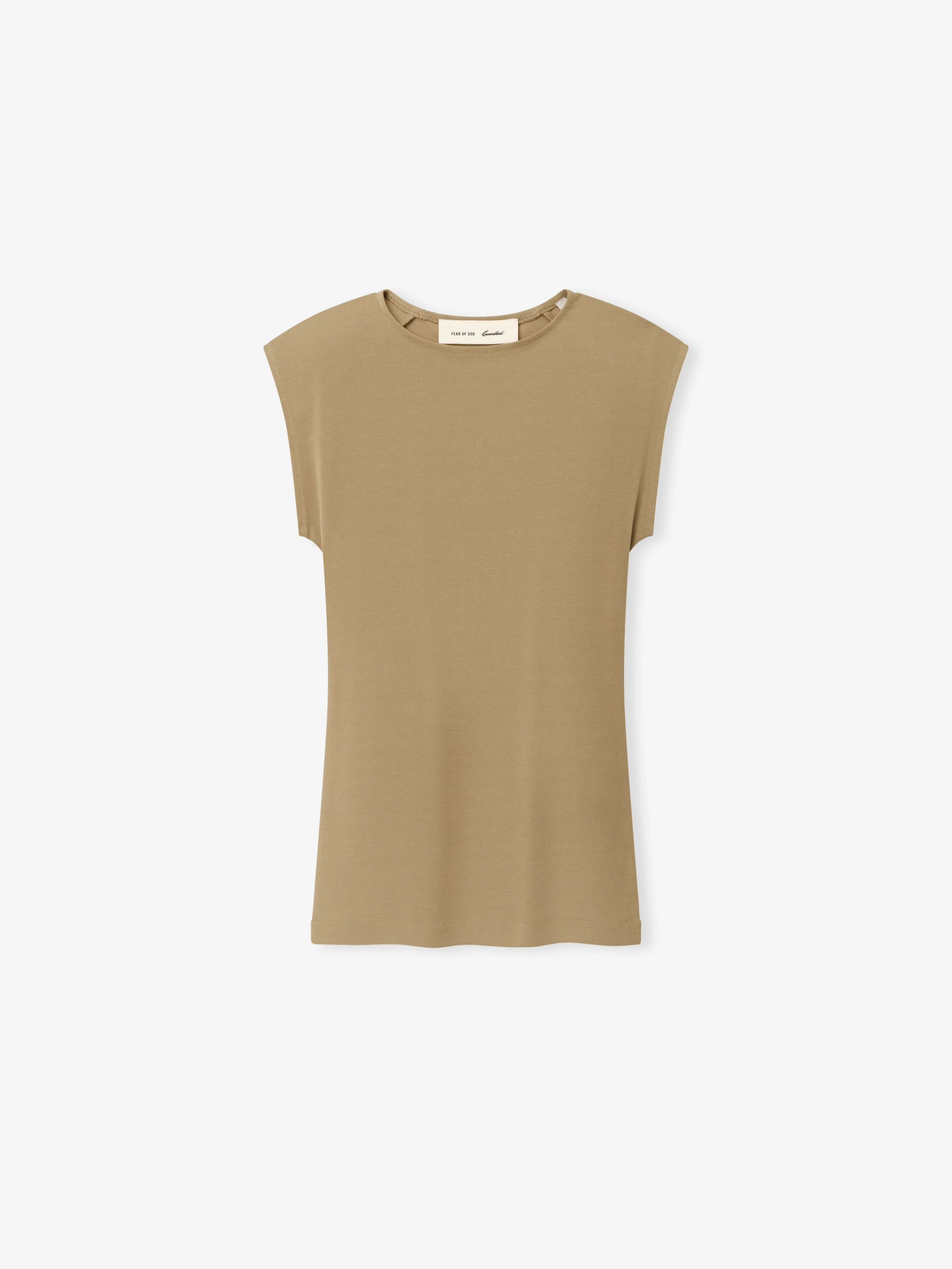 Womens Soft Rib Fitted Tank - 1