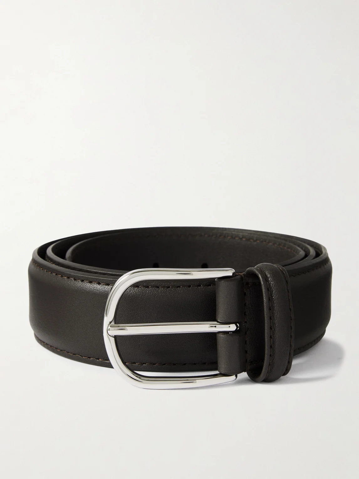 3.5cm Leather Belt - 1