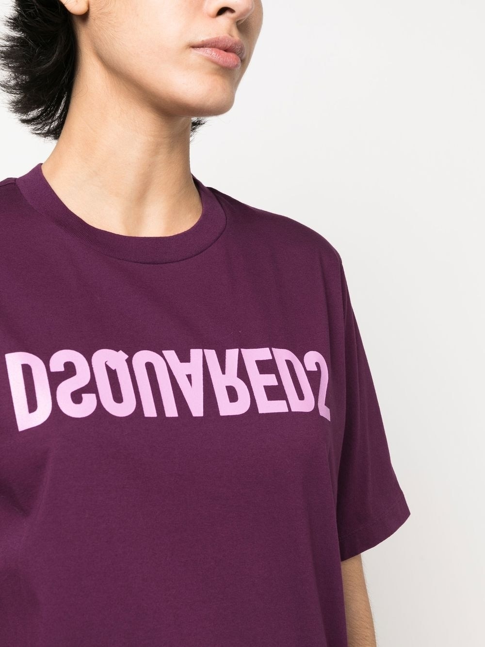 D2 Reverse logo-print T-shirt - 5