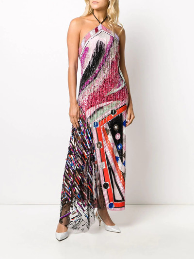 EMILIO PUCCI fringed Vivara long dress outlook