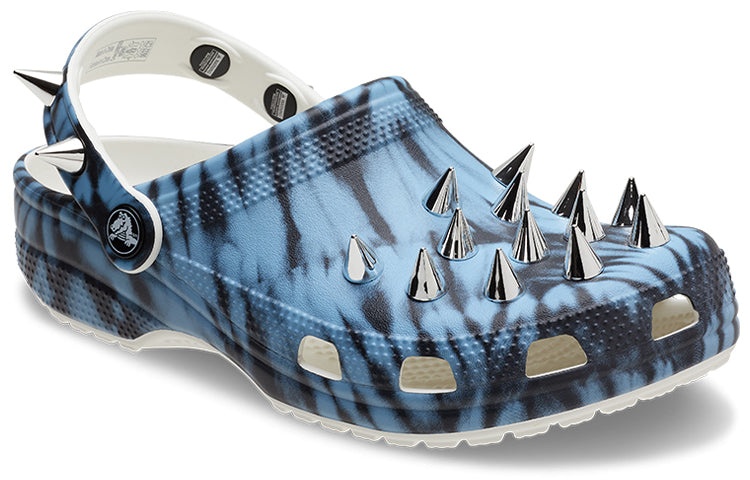 (WMNS) Crocs Classic Rebel Clogs 'Blue White' 208329-928 - 4