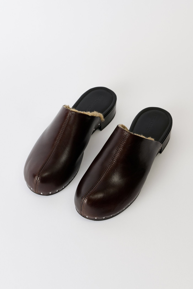 Naoto Clog Deep Americano Leather 7