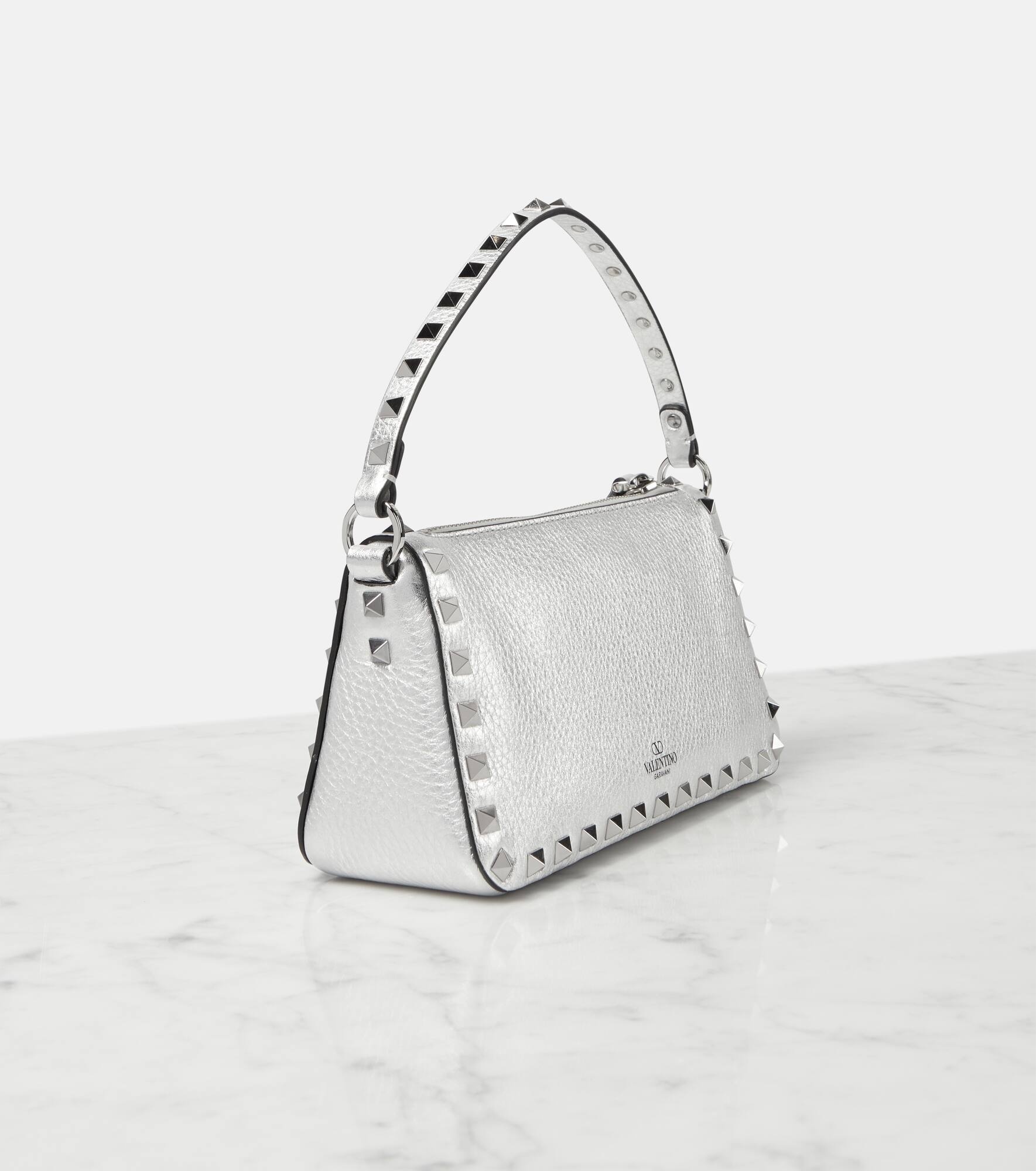 Rockstud Small leather crossbody bag - 6