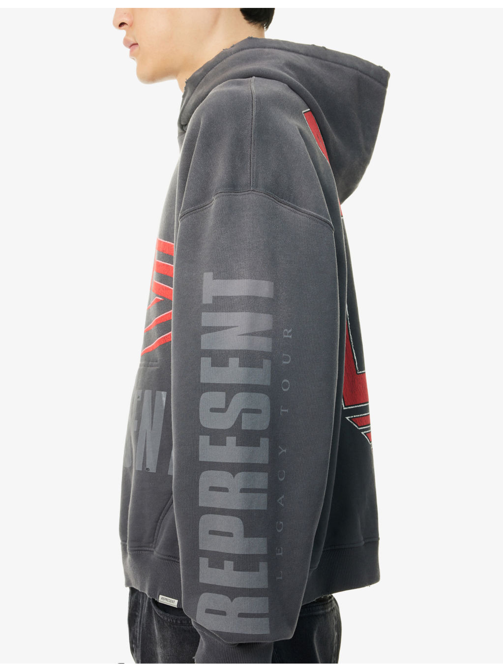 Legacy Tour Graphic-Print Reversible Cotton-Jersey Hoody - 7