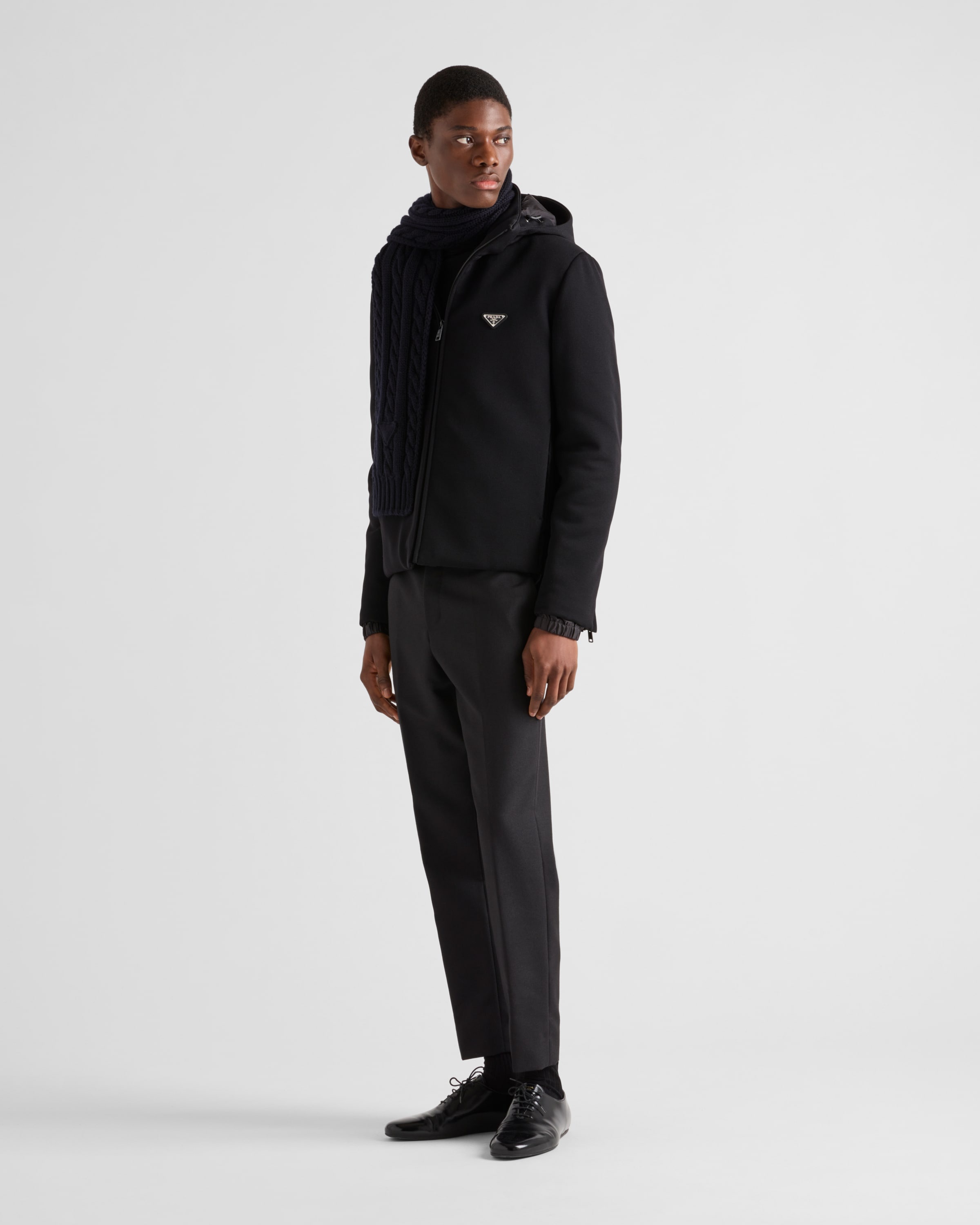 Prada padded technical fabric jacket deals