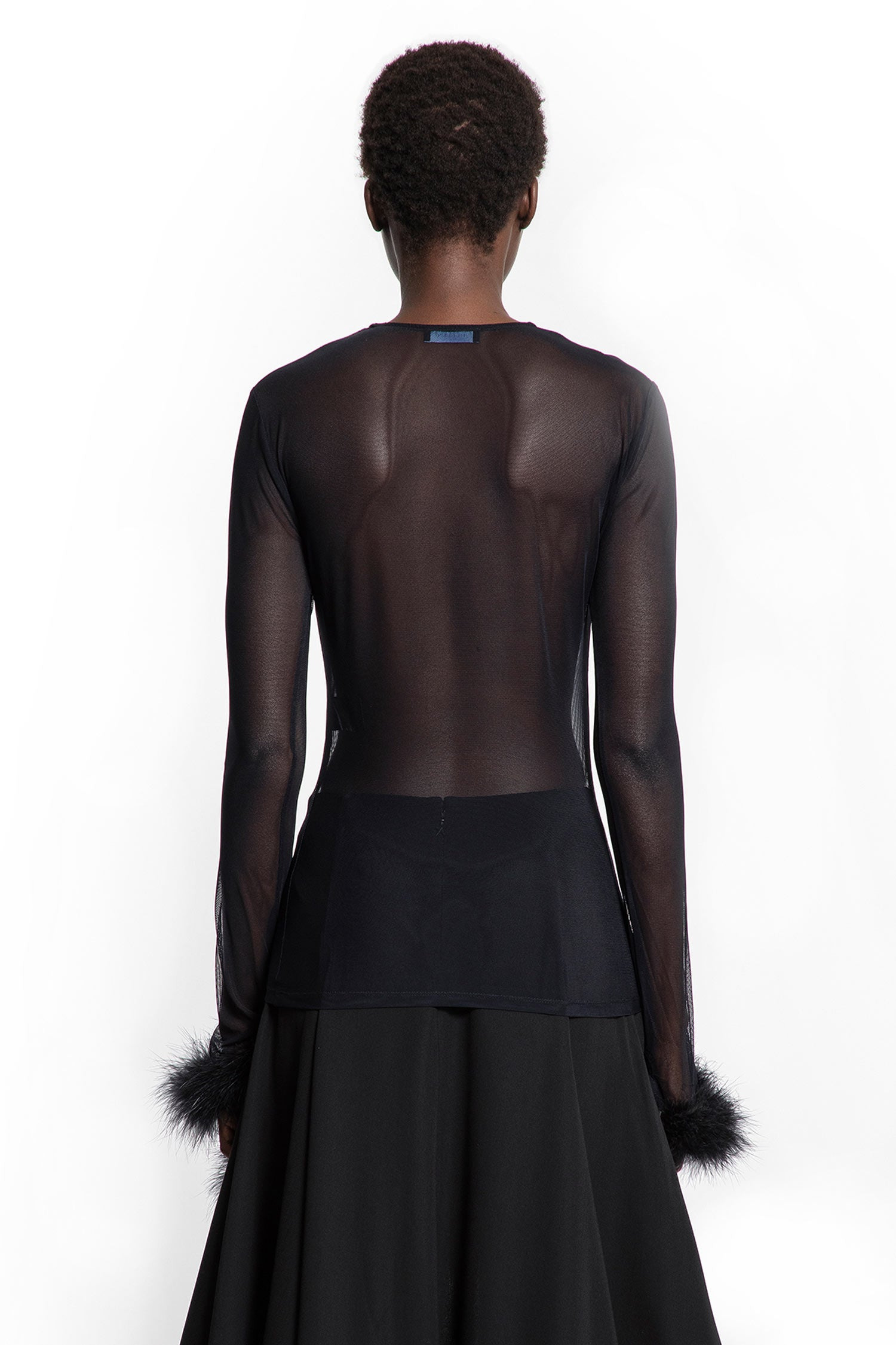 Marabou Top In Mesh - 3