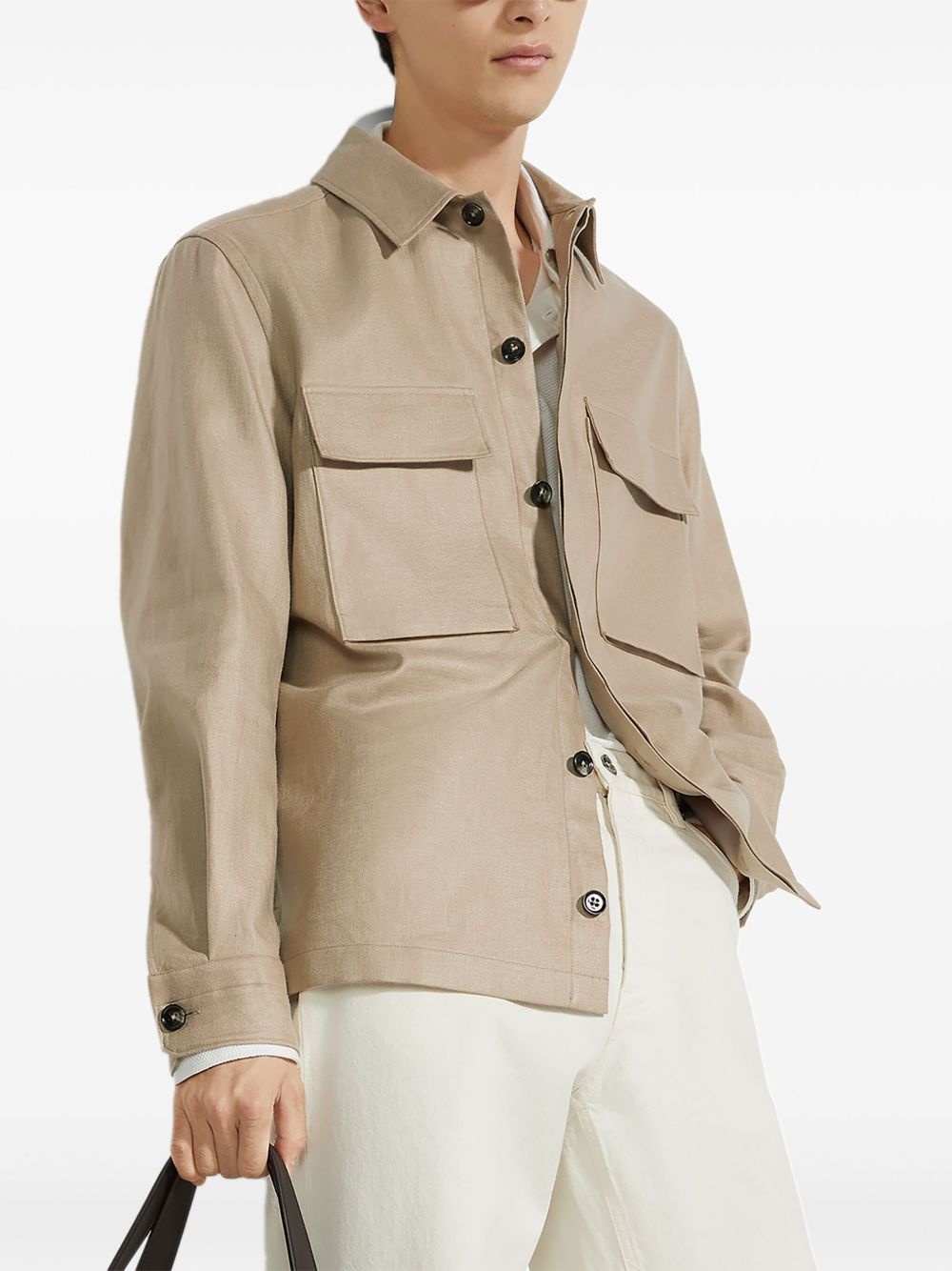 Oasi Lino overshirt - 5
