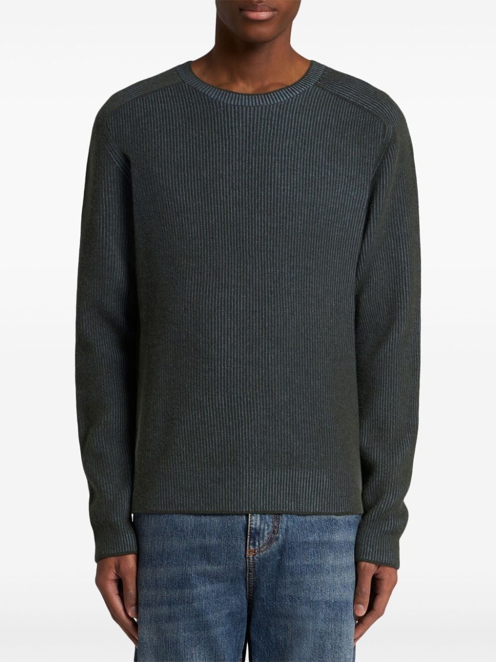 crew neck sweatshirt - 2