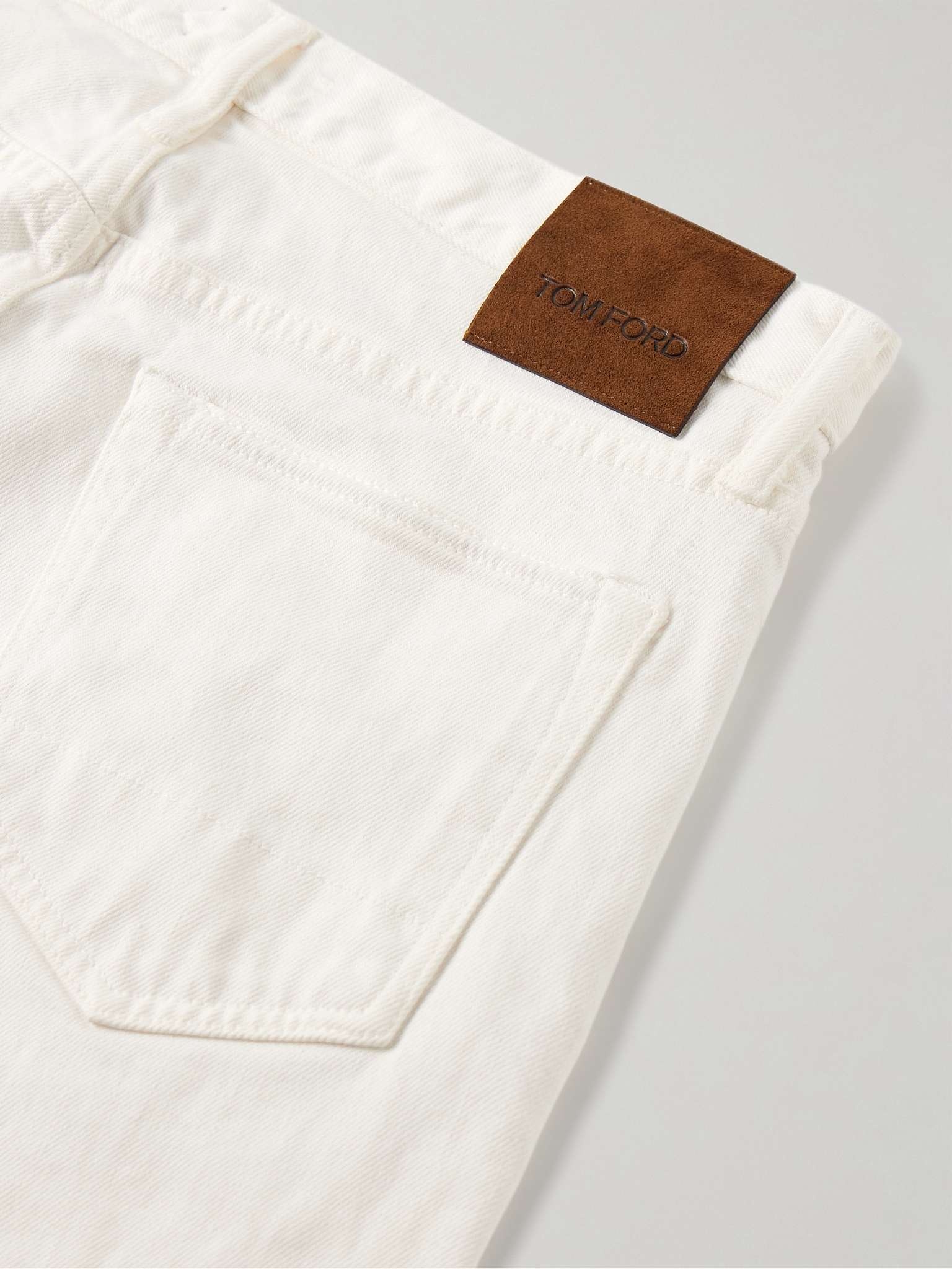 Slim-Fit Straight-Leg Selvedge Jeans - 5