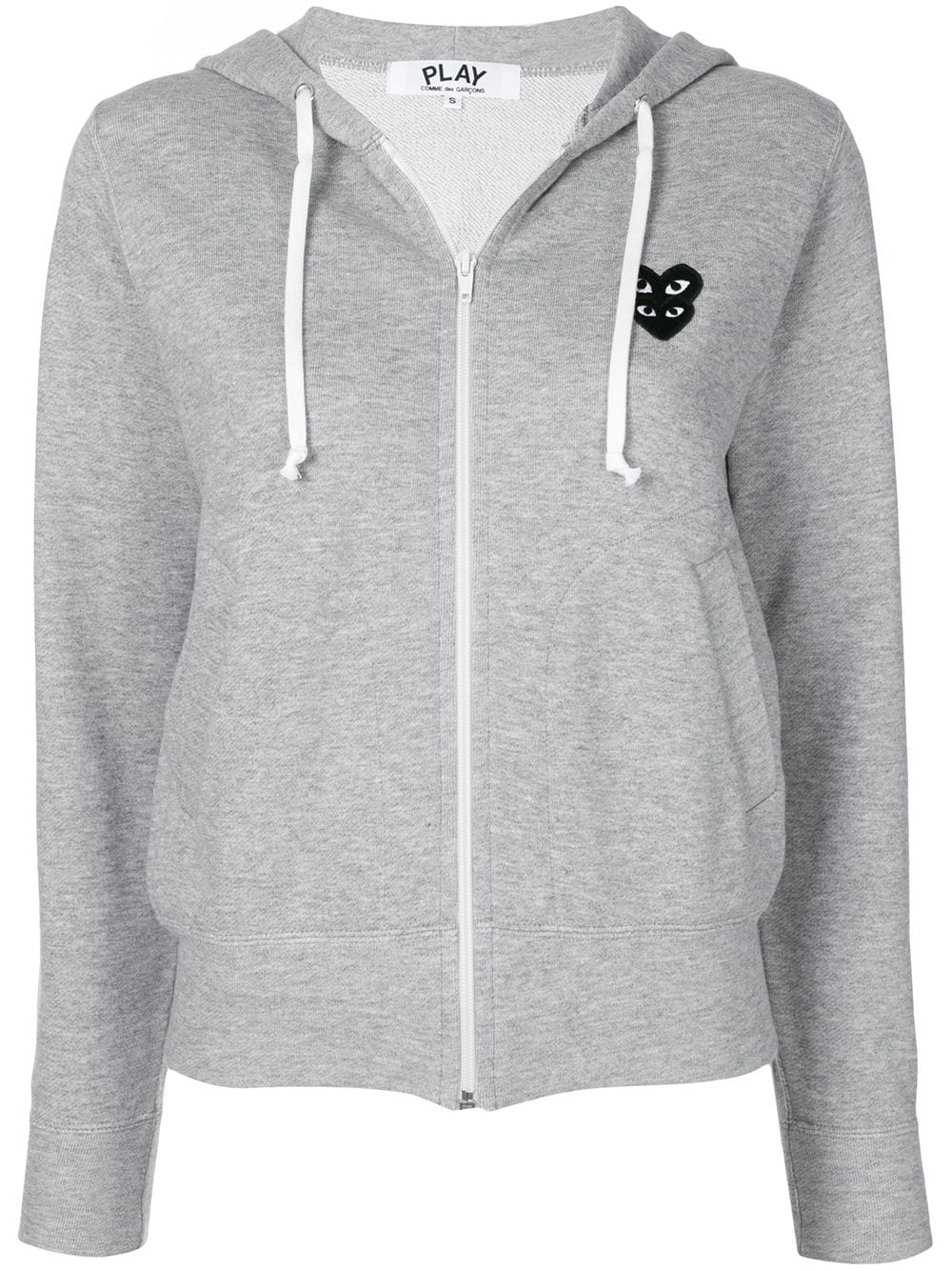 logo patch hoodie - 1