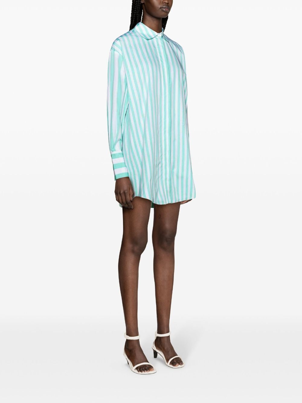 Iconic striped shirtdress - 3