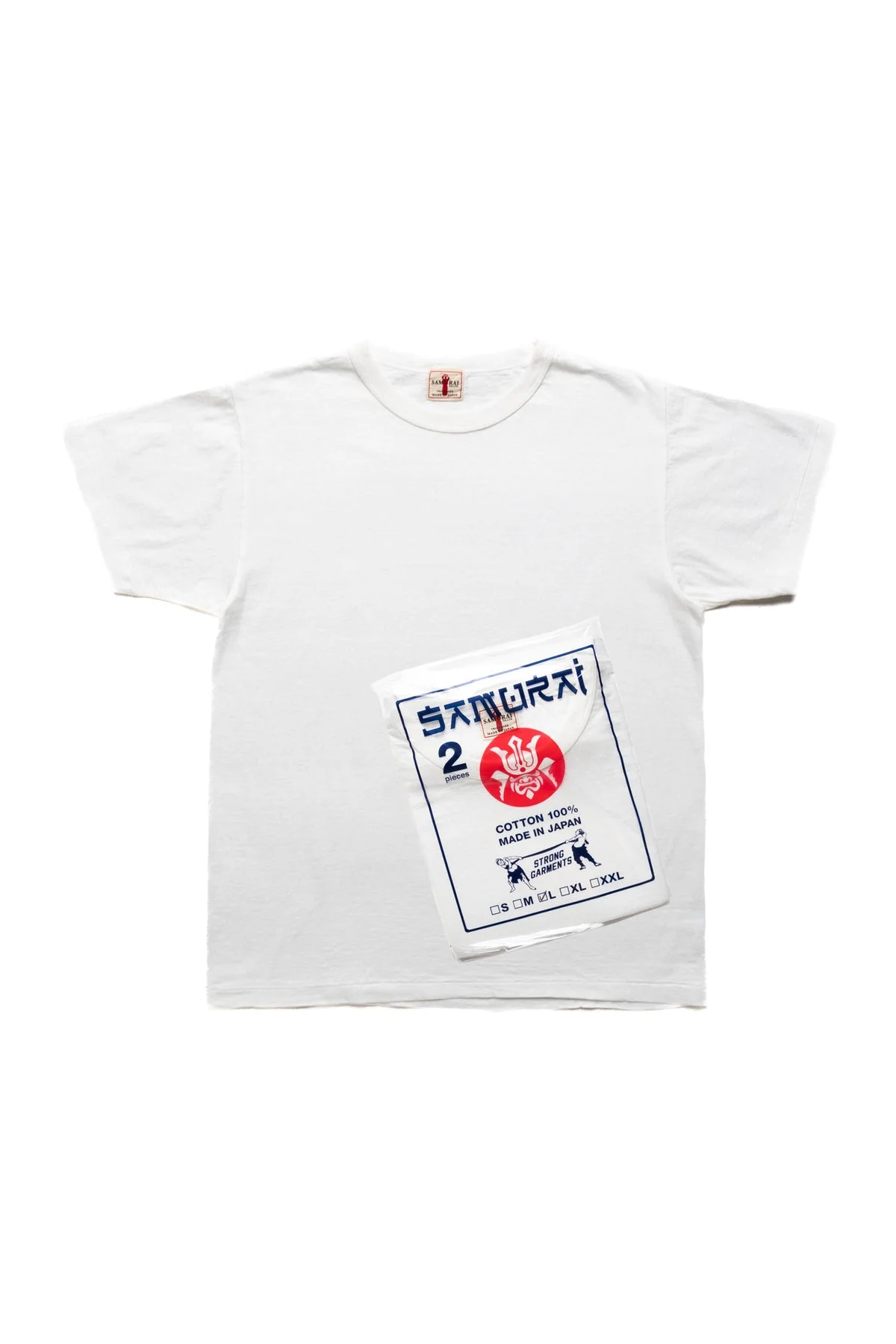 Medium Weight 2 Pack Tee - White - 1