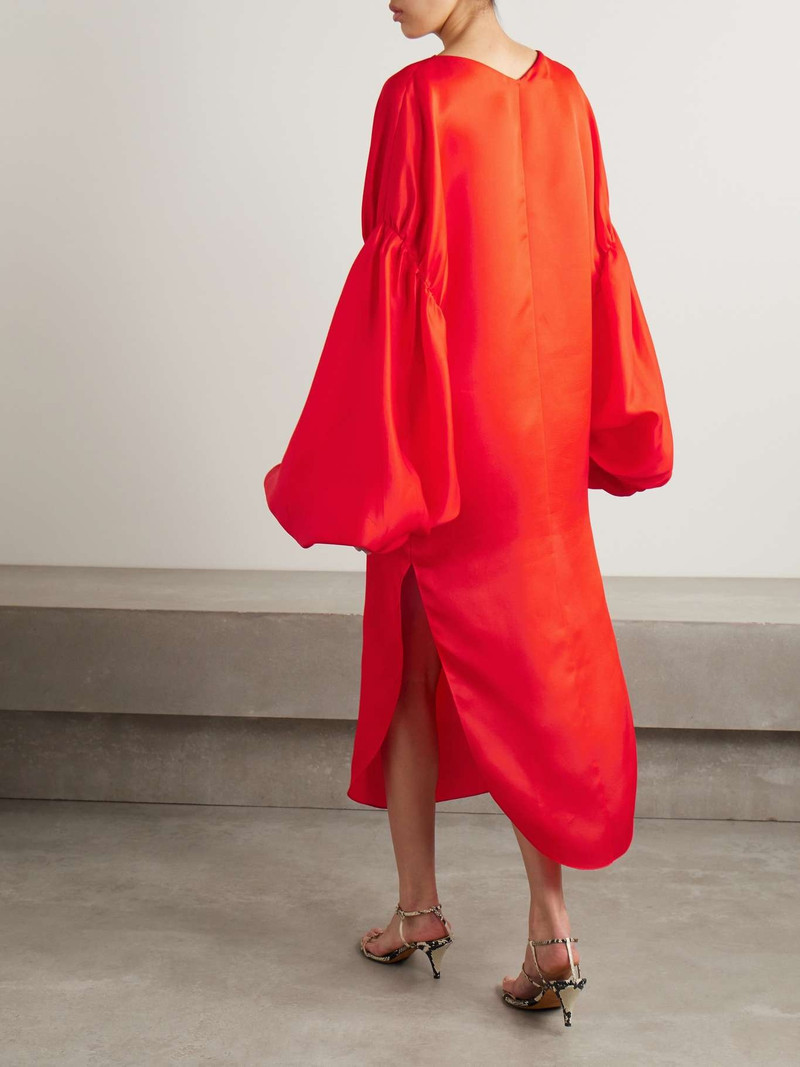 Zelma silk midi dress 3