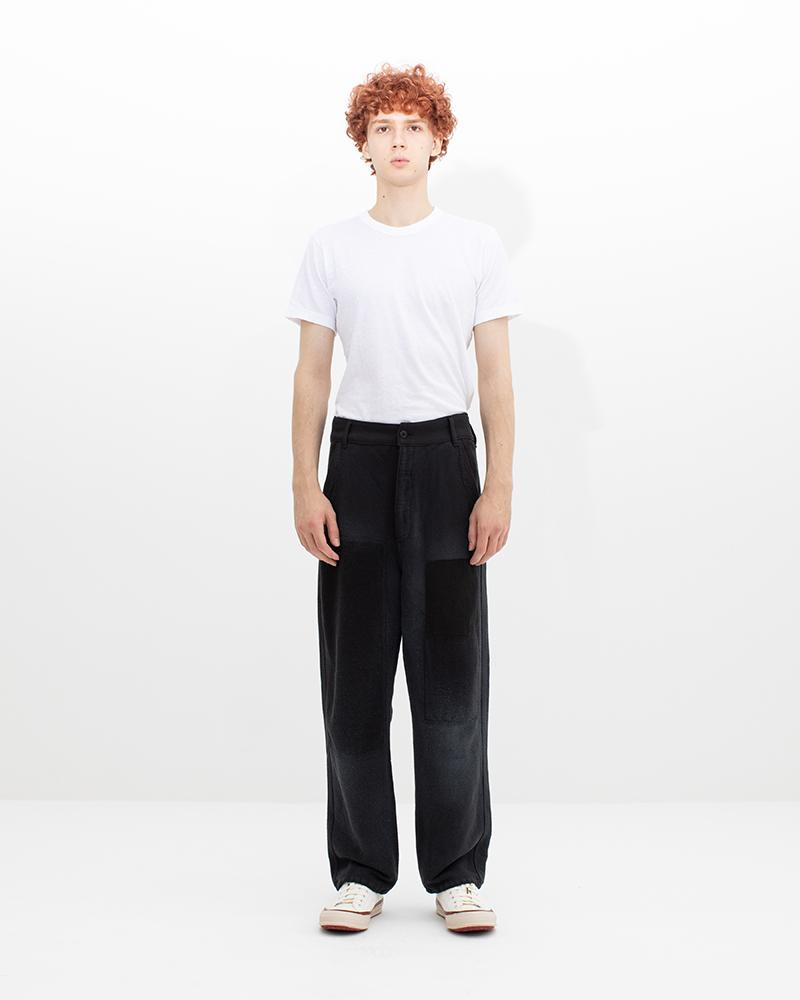 PASTORAL PANTS MOLESKIN DMGD BLACK - 2