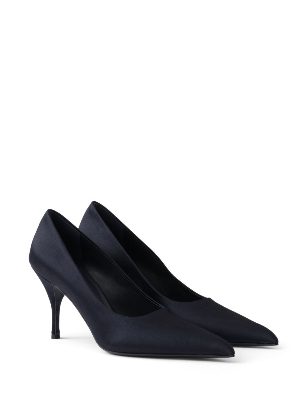 85mm satin pumps - 2