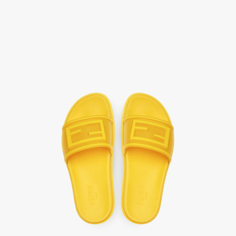 Yellow rubber slides 4
