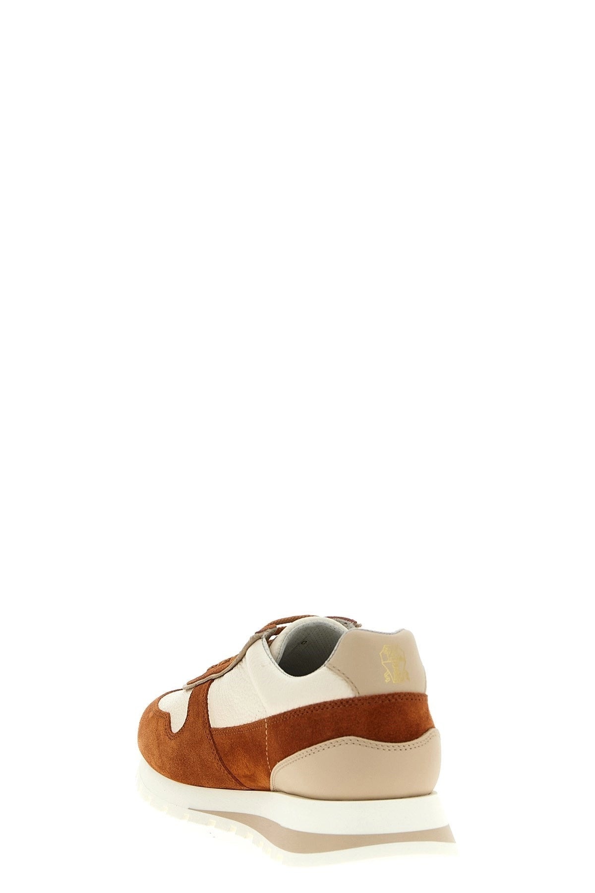 Brunello Cucinelli Men Leather Suede Sneakers - 3