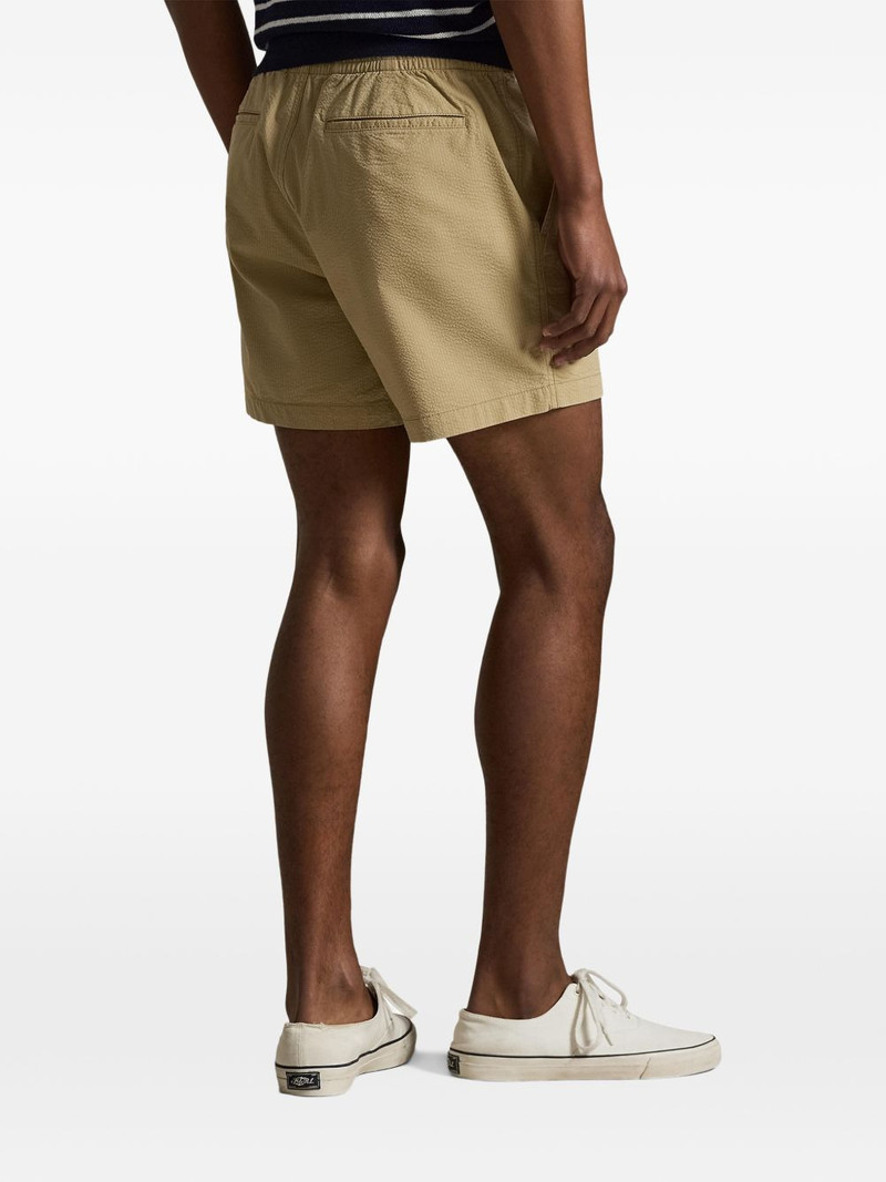 logo-embroidered drawstring shorts 4