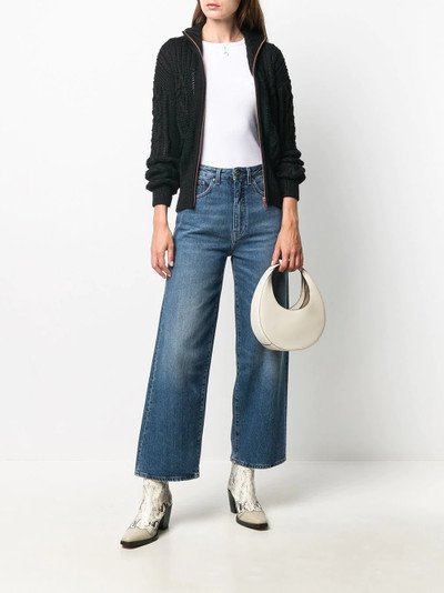 See by Chloé cable knit zipped jumper outlook