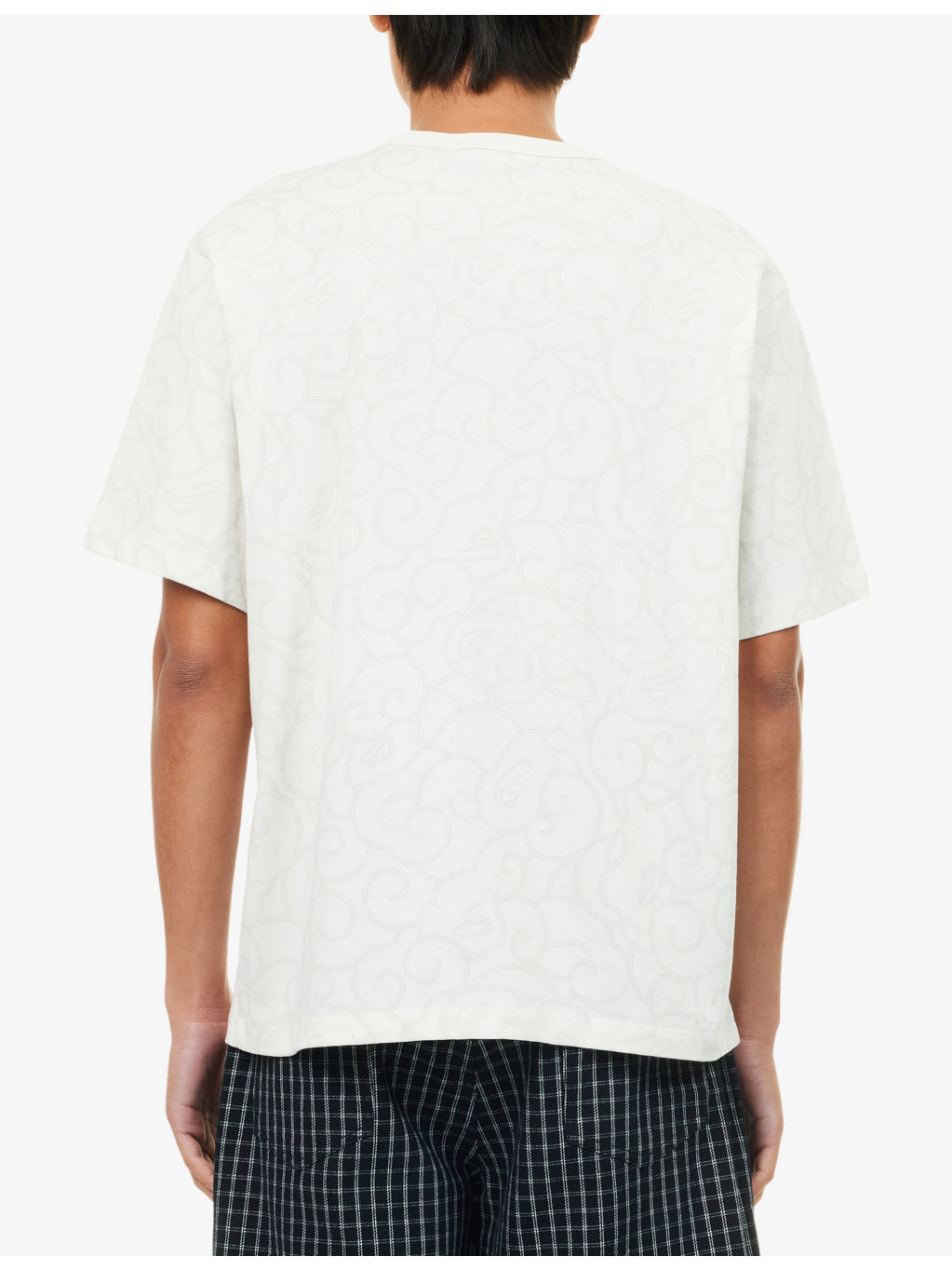 Cloud Camo Brand-Embroidered Cotton-Jersey T-Shirt - 4
