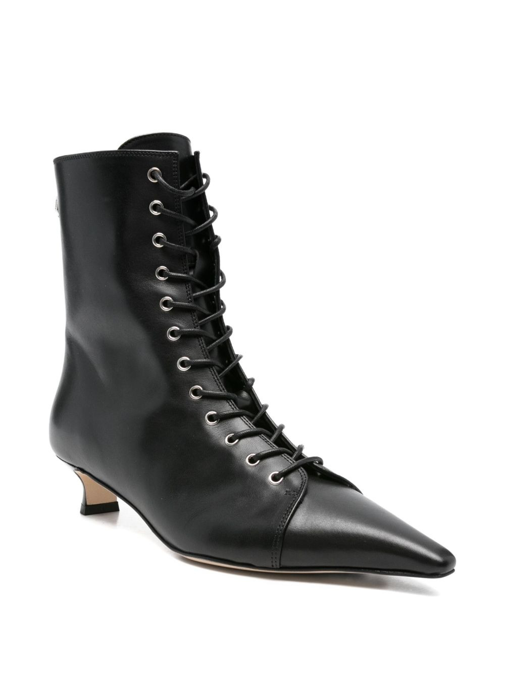 40mm Trixi lace-up pointed-toe boots - 2