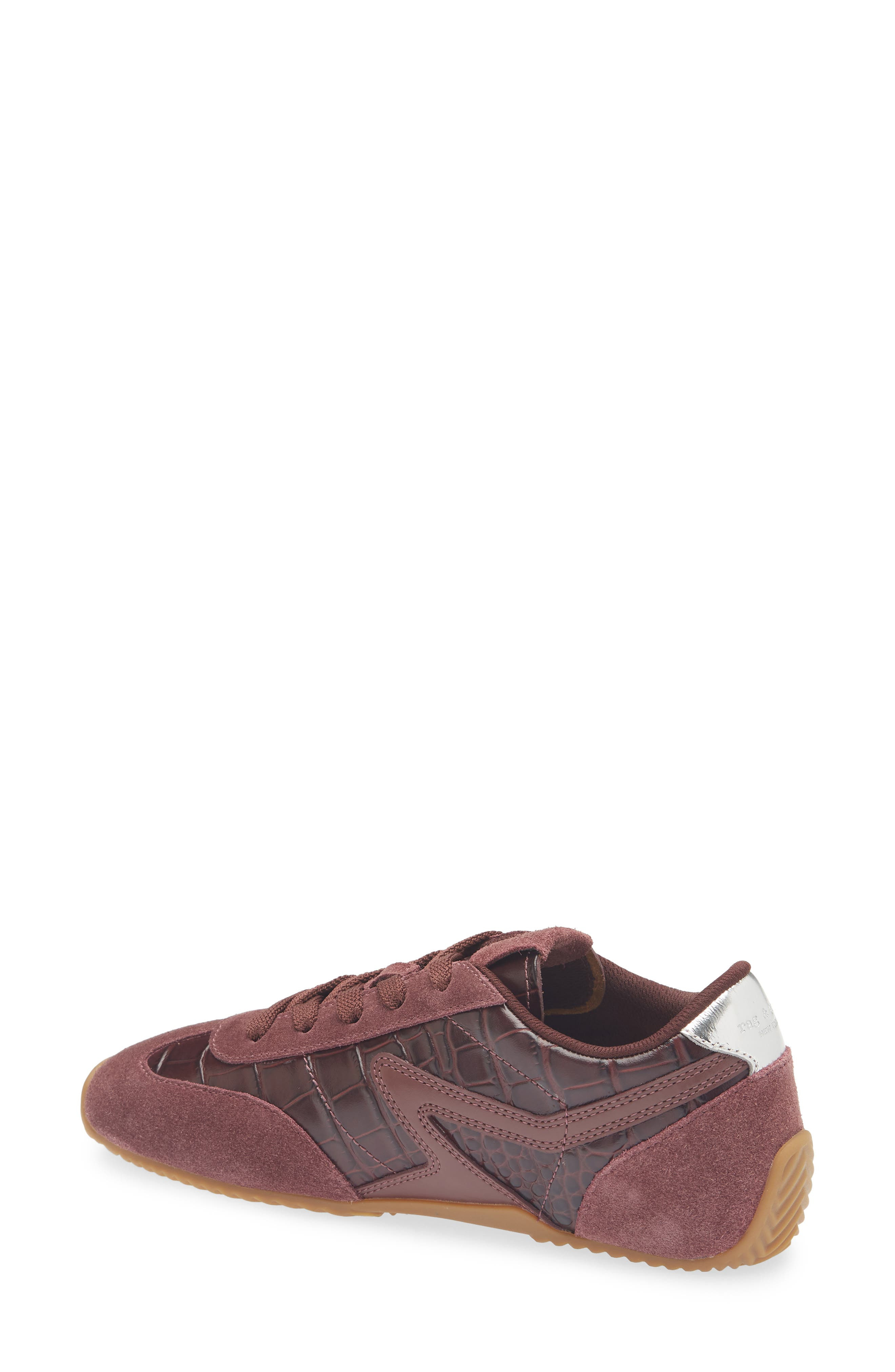 rag & bone Retro Runner Slim Ultra Sneaker in Burgundy at Nordstrom - 2