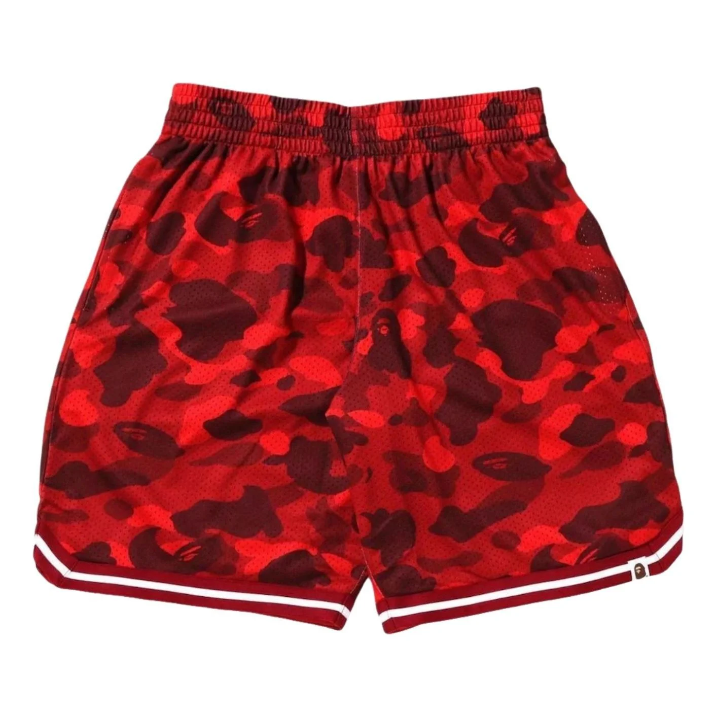 A Bathing Ape Color Camo Wide Fit Shorts 'Red' 1I30-153-019-RED - 1