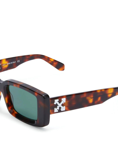 Off-White Arthur tortoiseshell-design sunglasses outlook