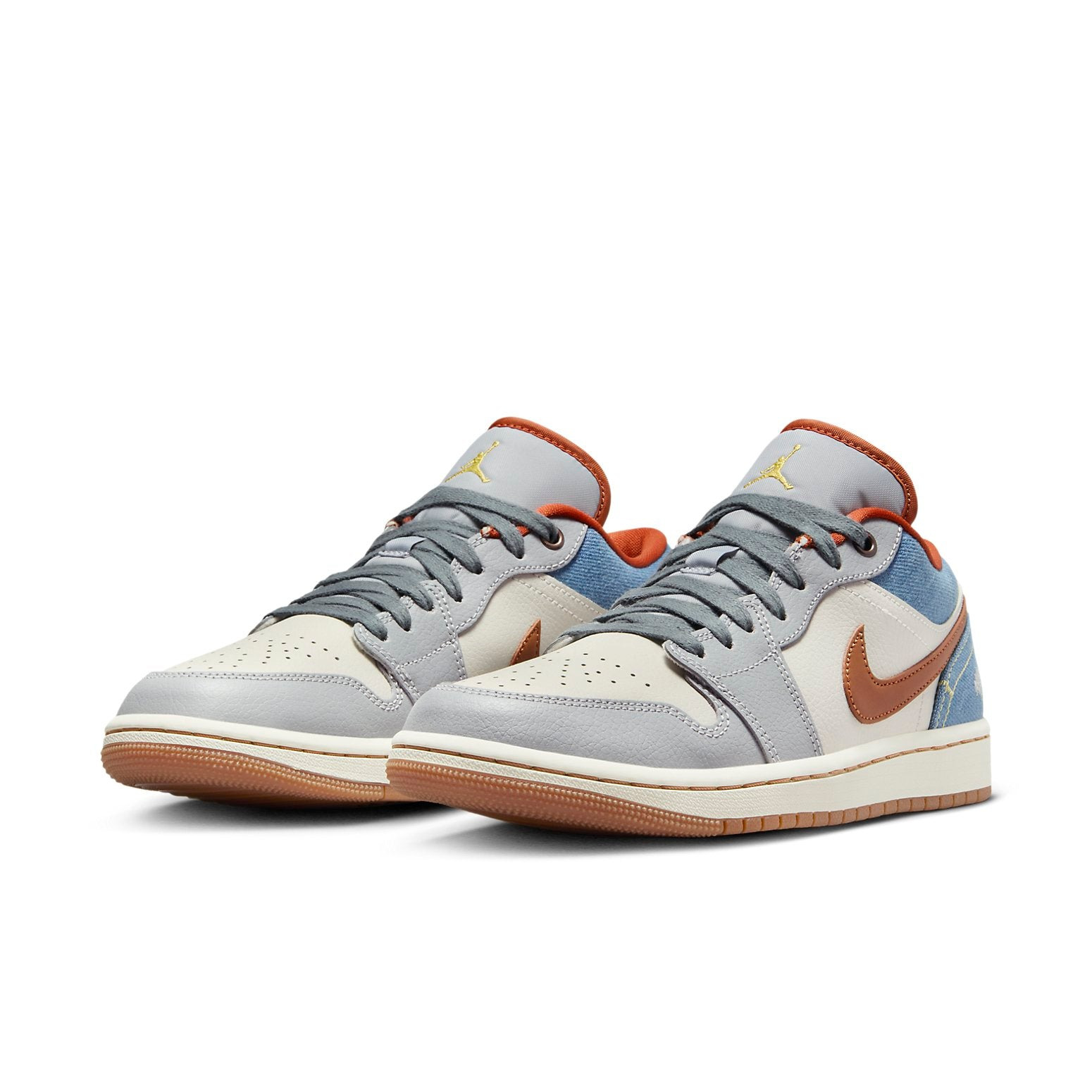 (WMNS) Air Jordan 1 Low 'Denim Phantom' FZ5045-091 - 3