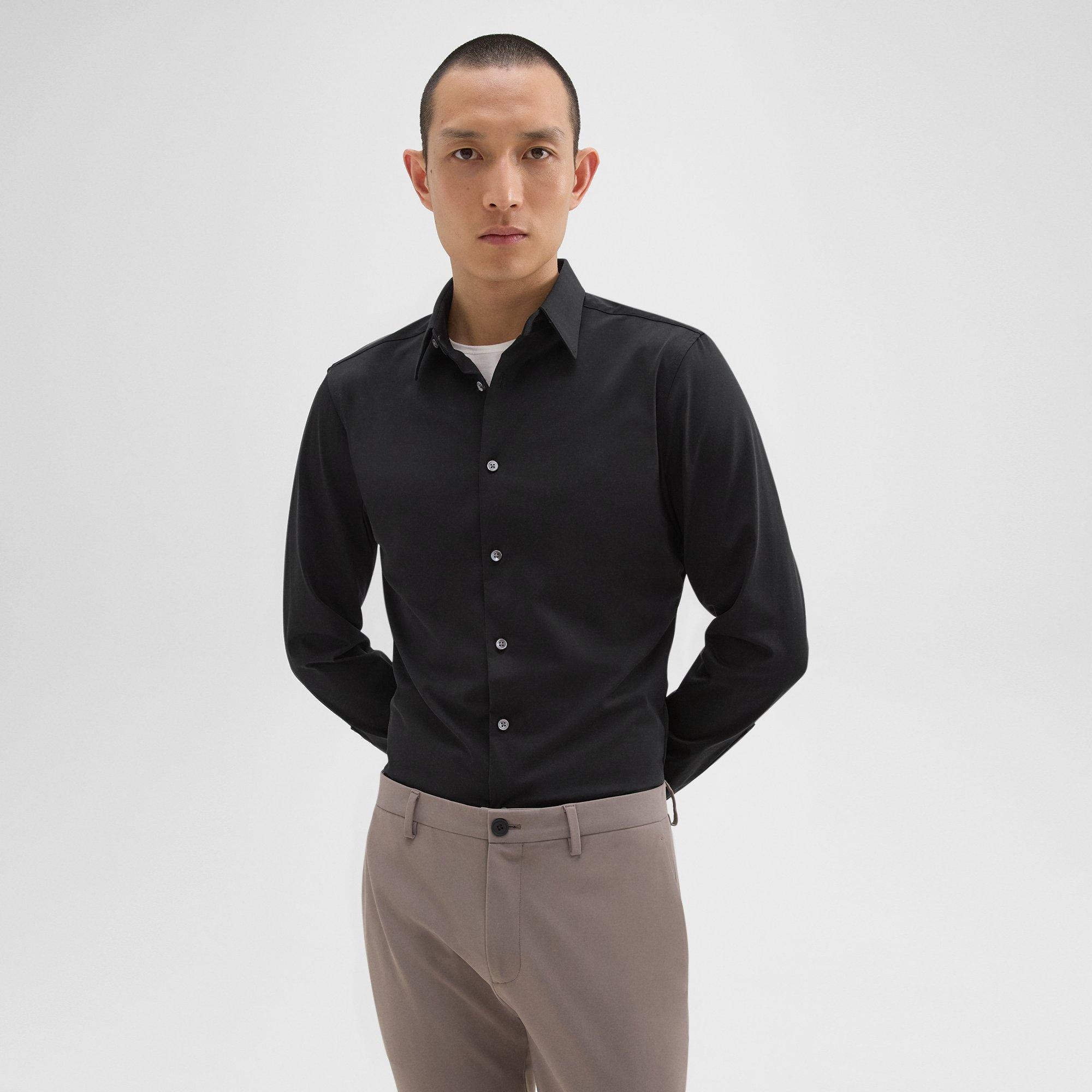 Sylvain Shirt in Structure Knit - 2