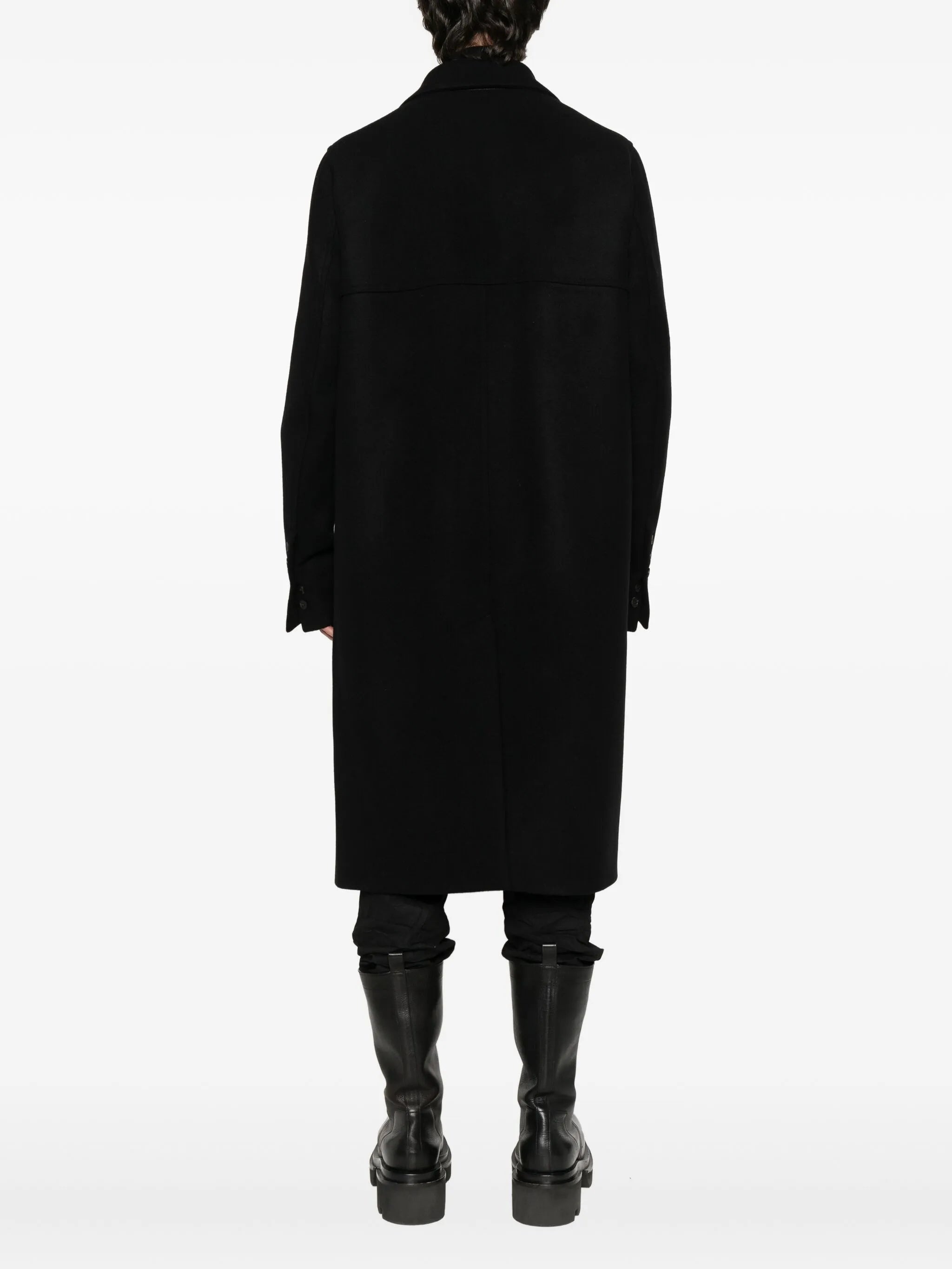 Rick Owens Double-breasted Coat - 3