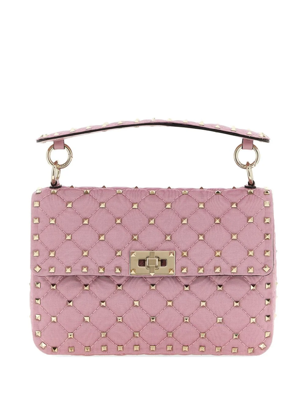 Rockstud Spike quilted tote bag - 1